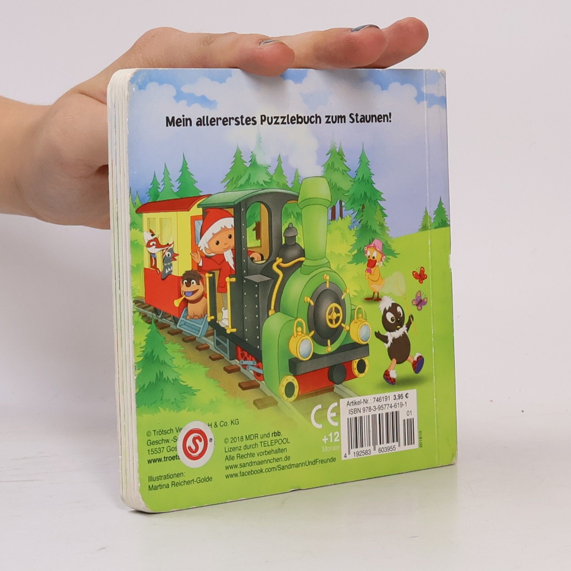 Mein erstes Puzzlebuch - unser Sandmännchen und seine Freunde