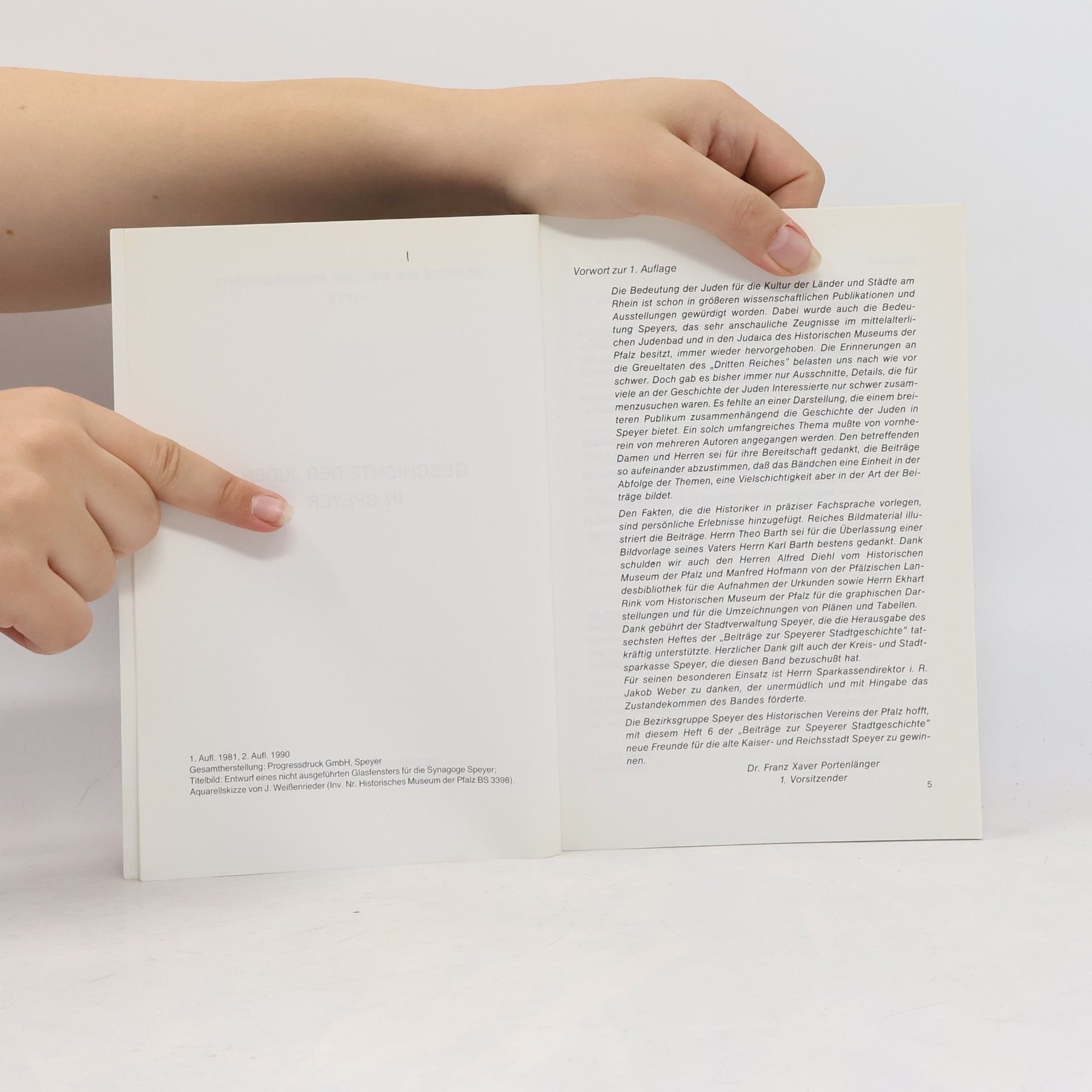 Autorenkollektiv Geschichte der Juden in Speyer