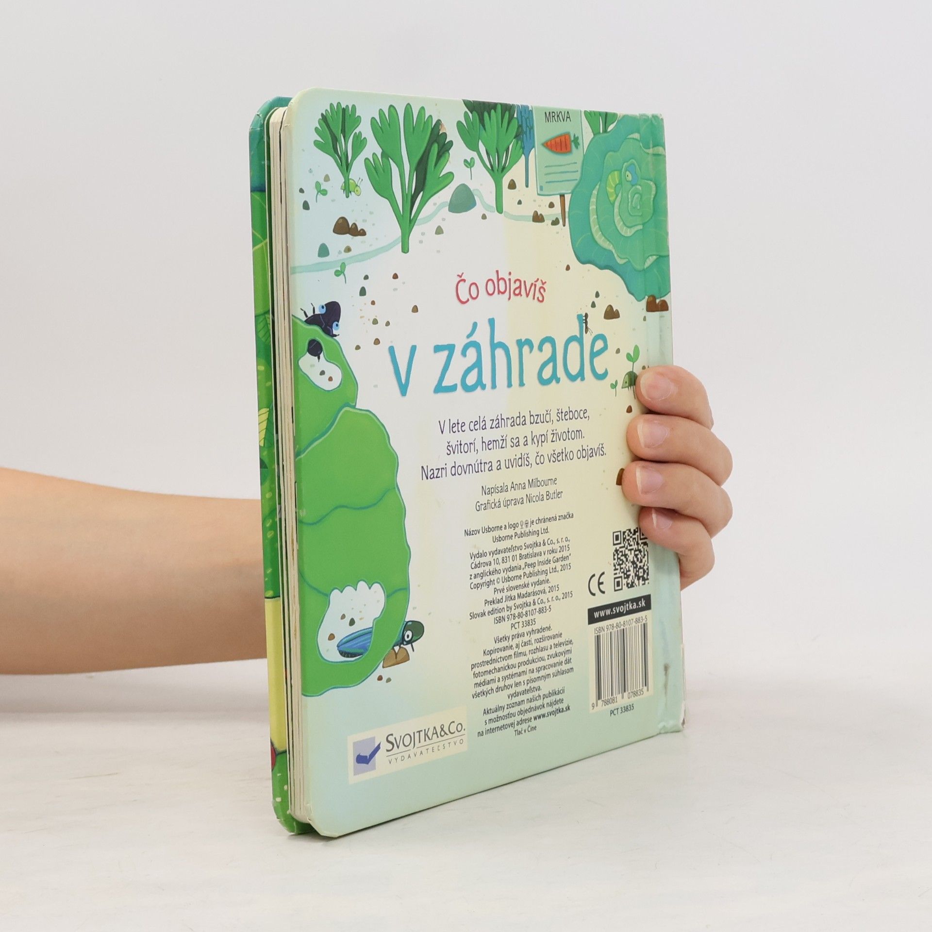 Anna Milbourne Čo objavíš v záhrade