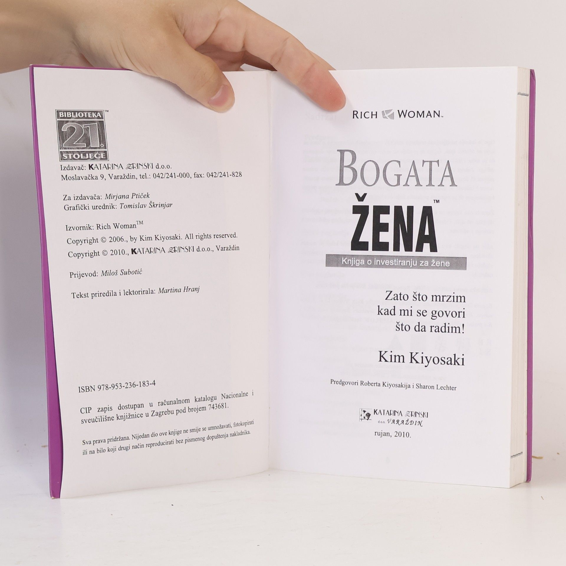 Kim Kiyosaki Bogata žena