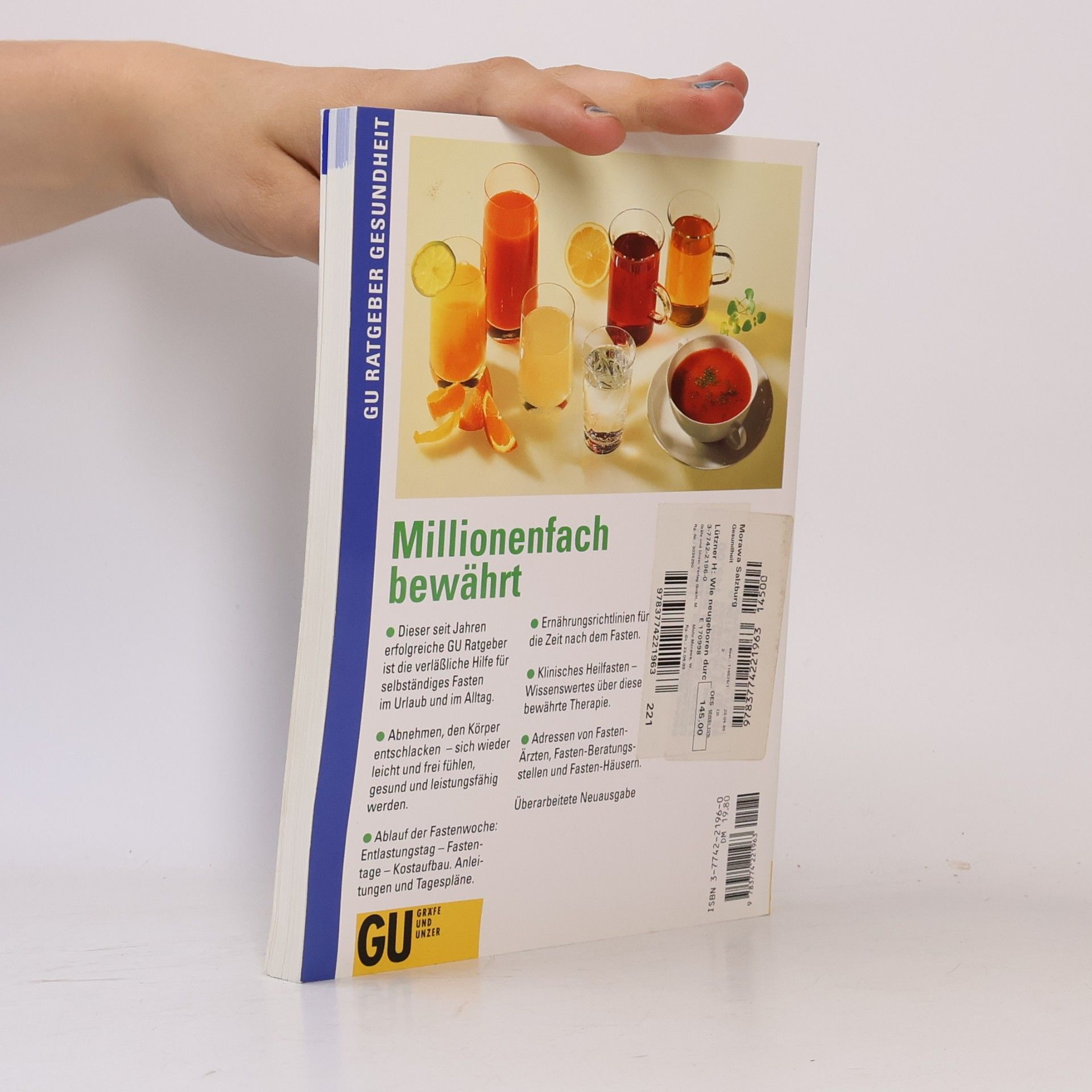 Hellmut Lützner Wie neugeboren durch Fasten