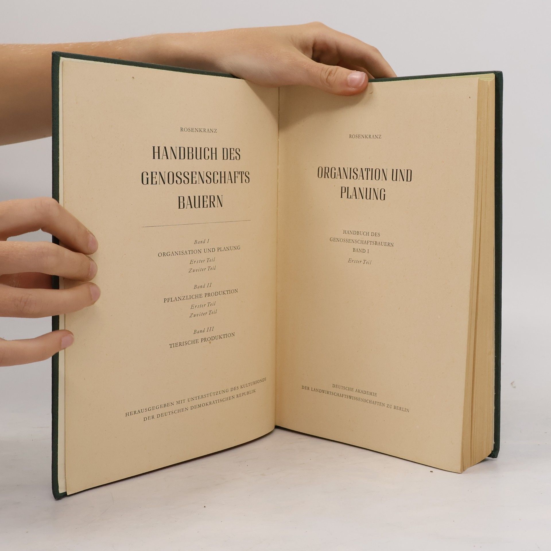 kolektiv Handbuch des Genossenschafts Bauern I-III