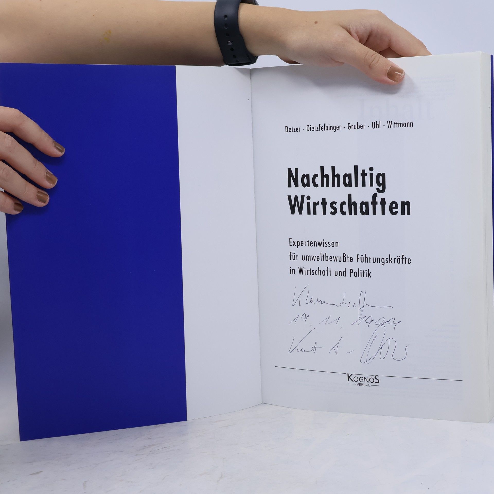 Kurt A. Detzer Nachhaltig wirtschaften