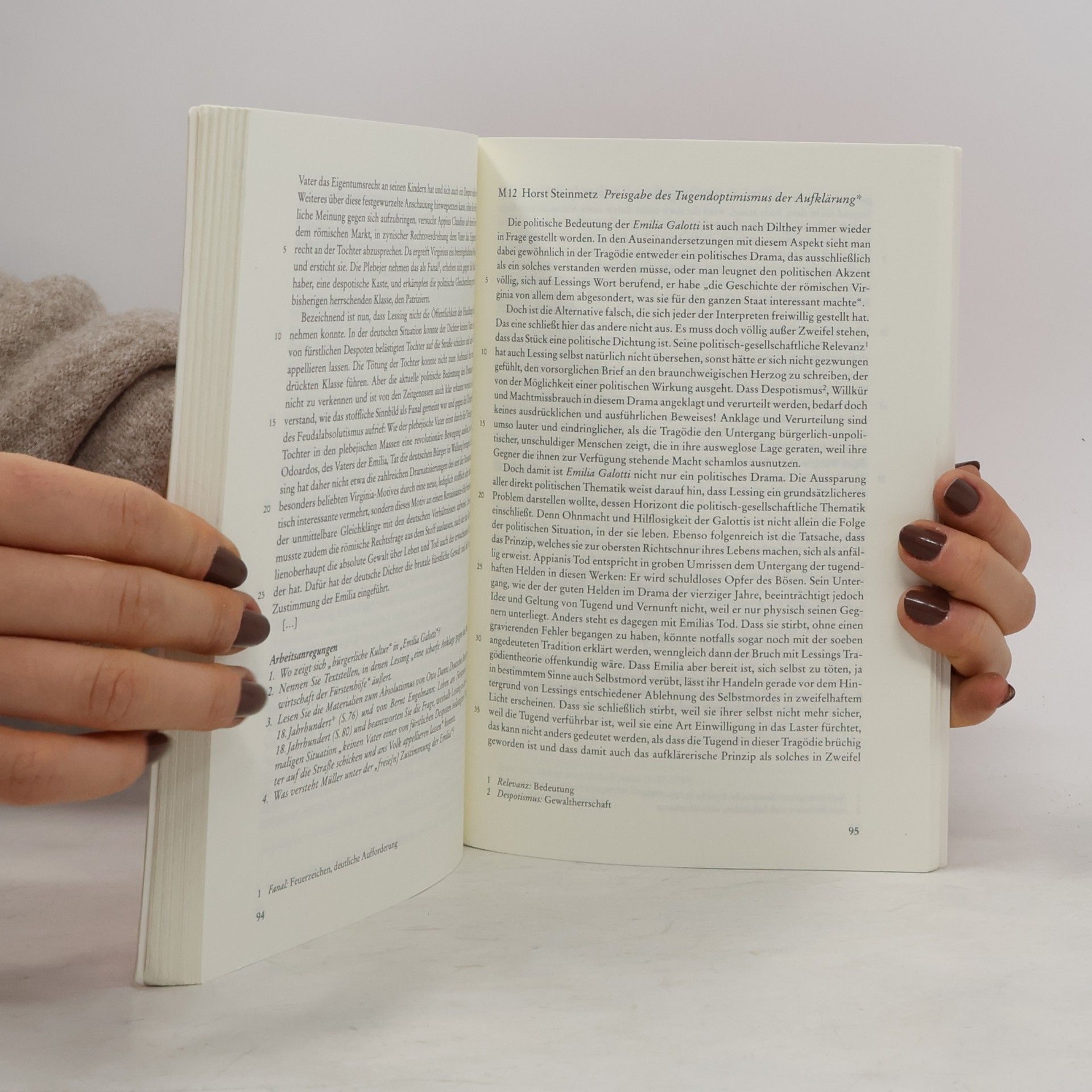 Gotthold Ephraim Lessing Emilia Galotti