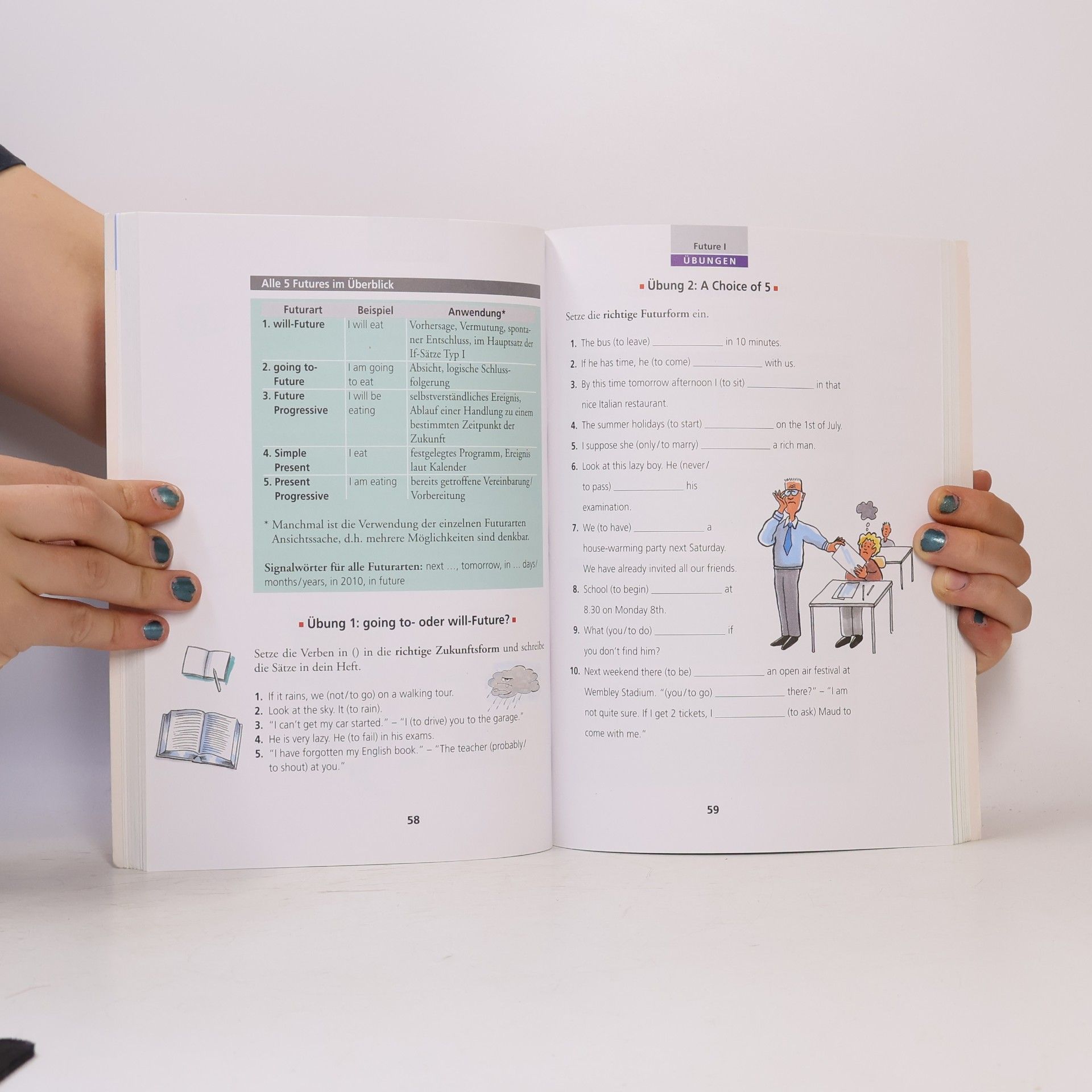 Various authors Englisch Grammatik Klasse 9-10