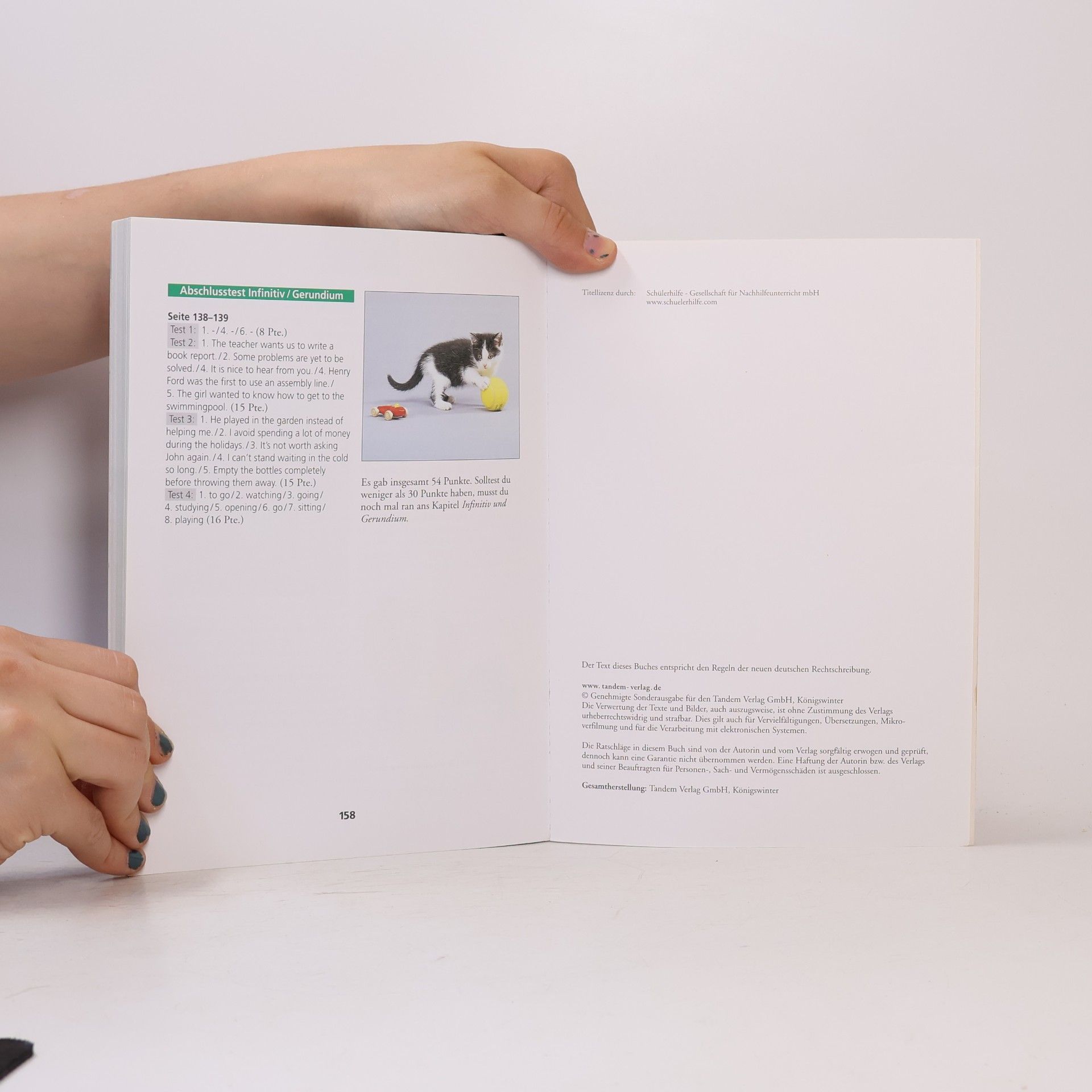 Various authors Englisch Grammatik Klasse 9-10