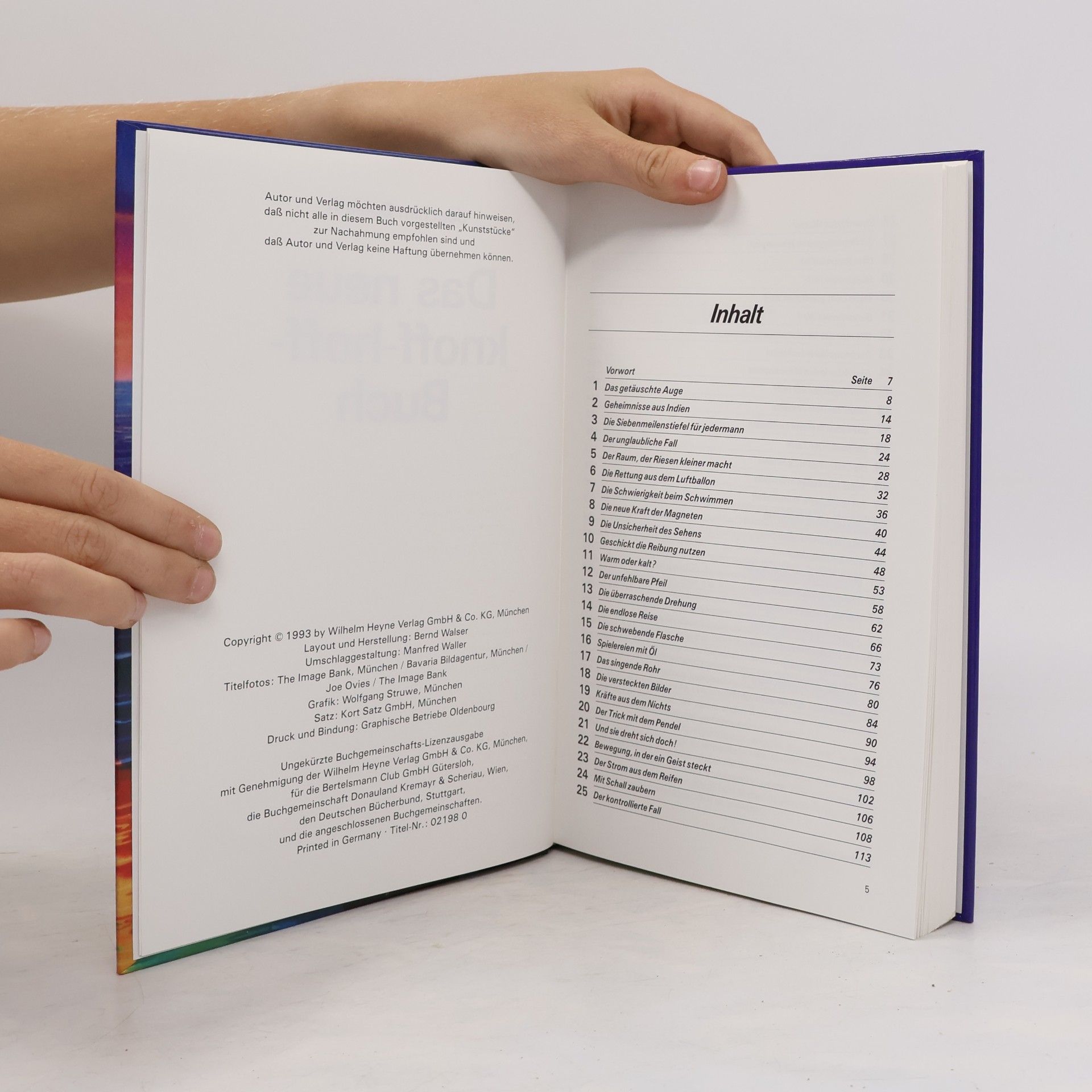Joachim Bublath Das neue Knoff-hoff-Buch