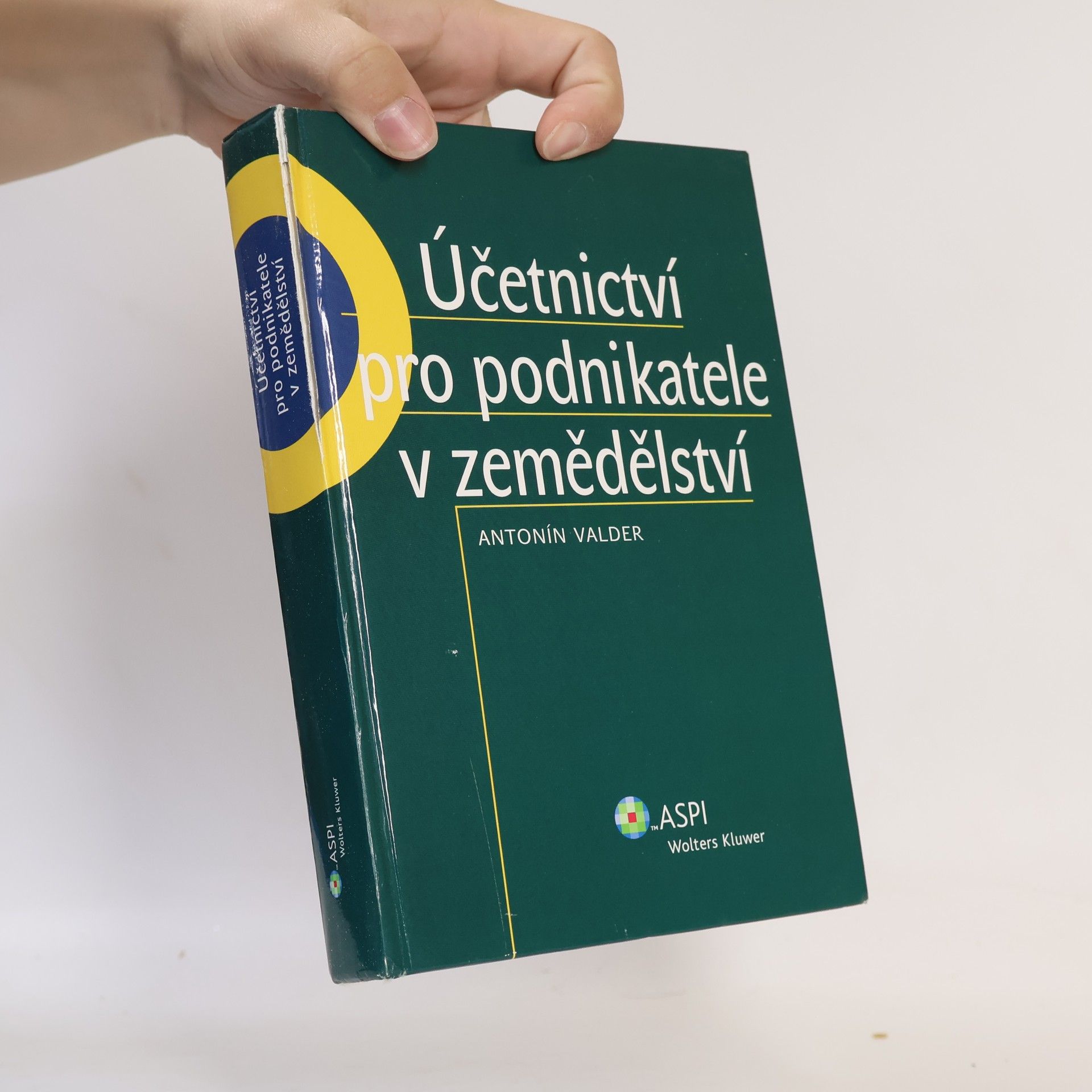 Antonín Valder Účetnictví pro podnikatele v zemědělství