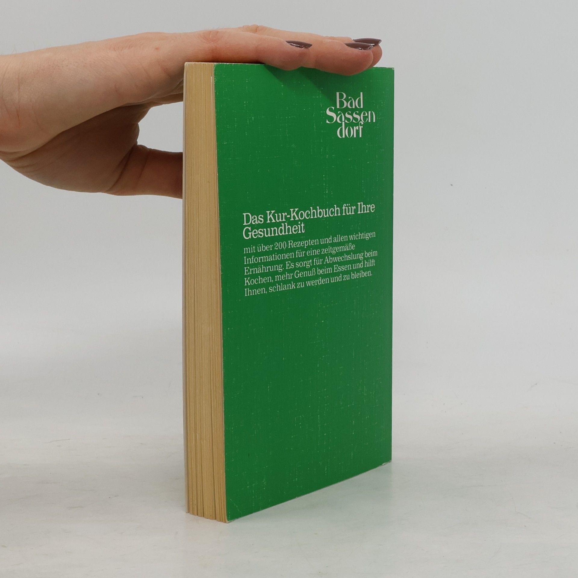 Inge Bender Mein Kur-Kochbuch