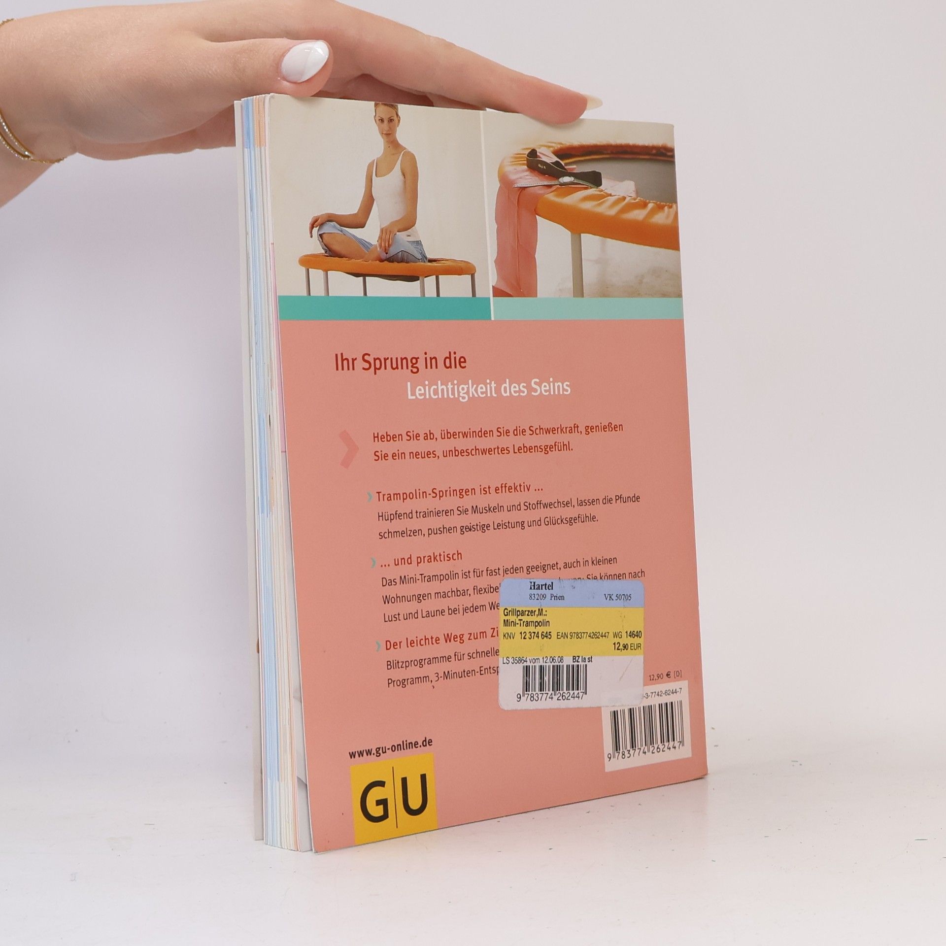 Marion Grillparzer Mini-Trampolin