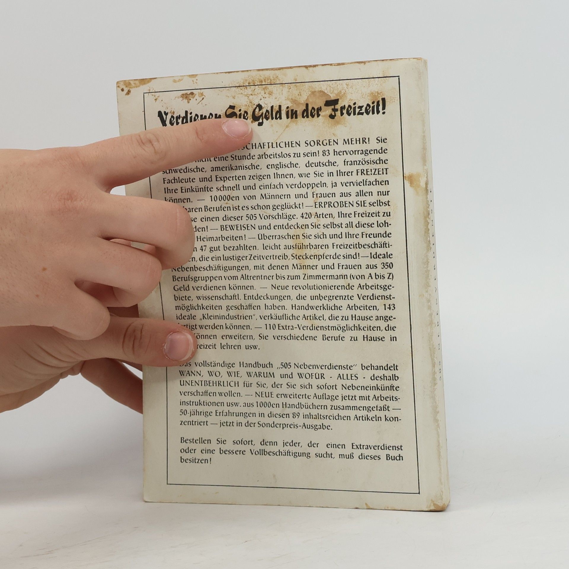 Autores varios 505 Nebenverdienste