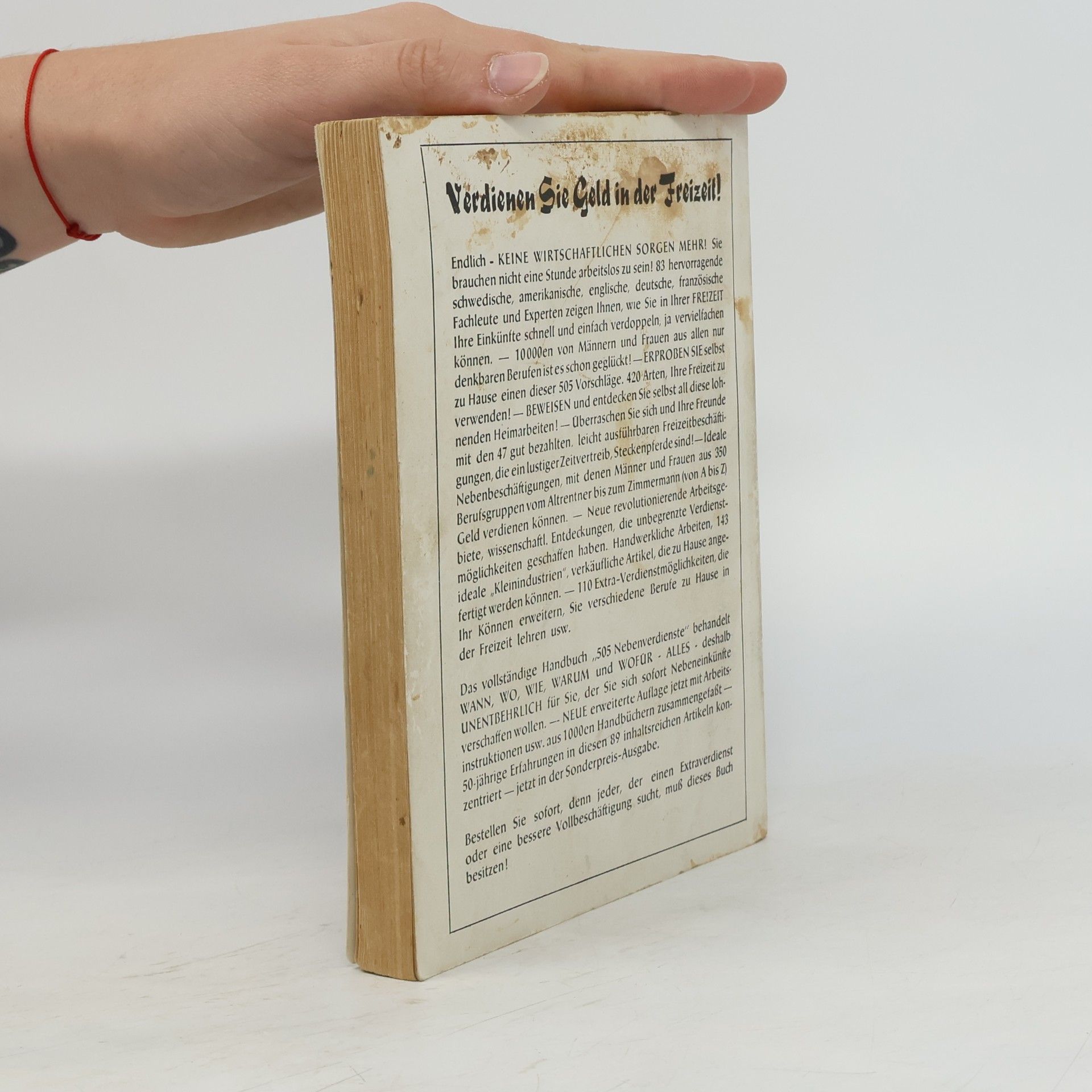 Autores varios 505 Nebenverdienste