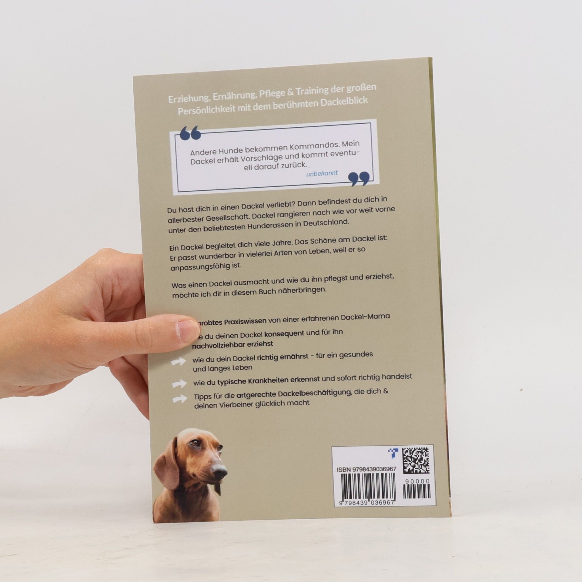Anna Simon Praxiswissen Dackel: Dein Dackel Buch