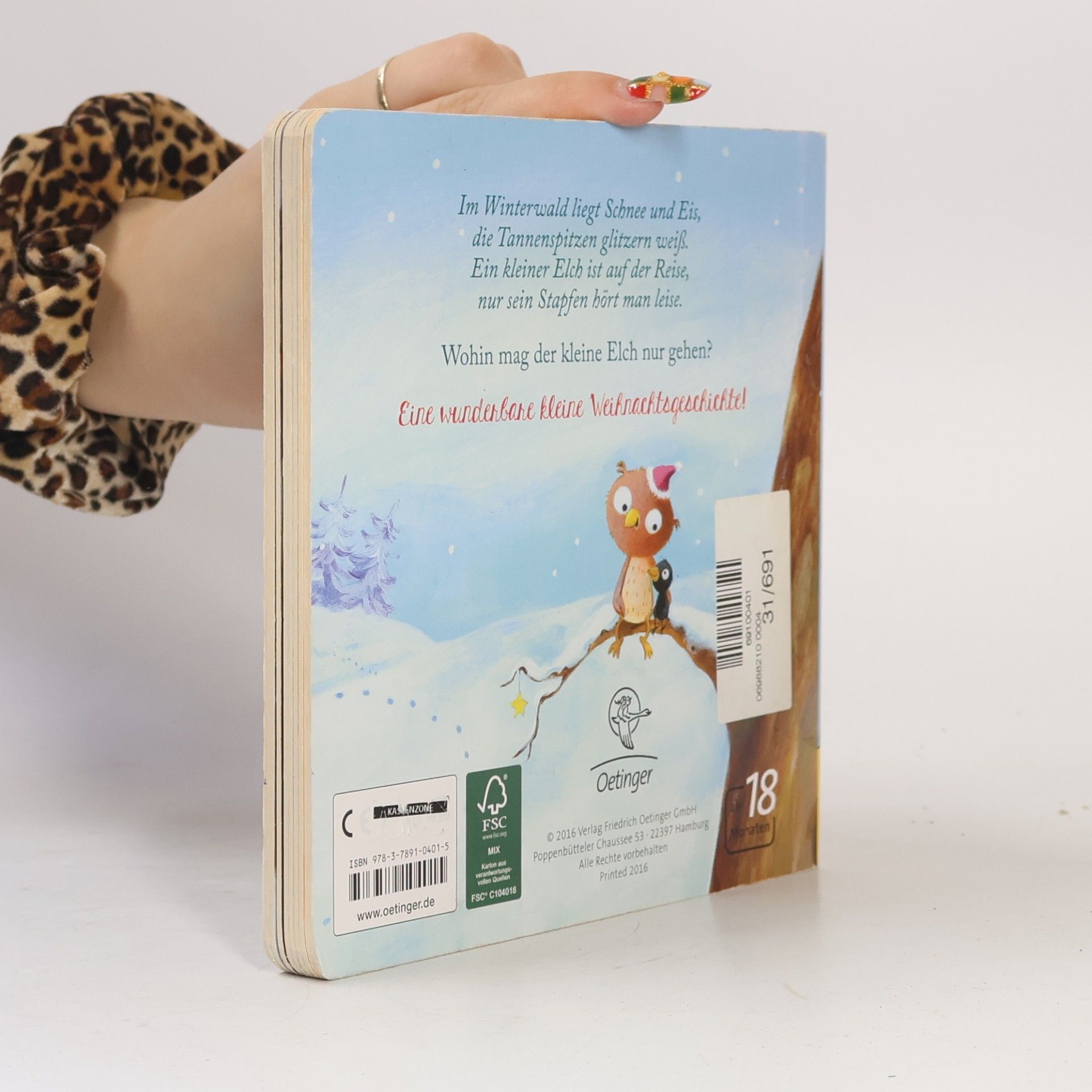 Marina Rachner Frohe Weihnachten, kleiner Elch!