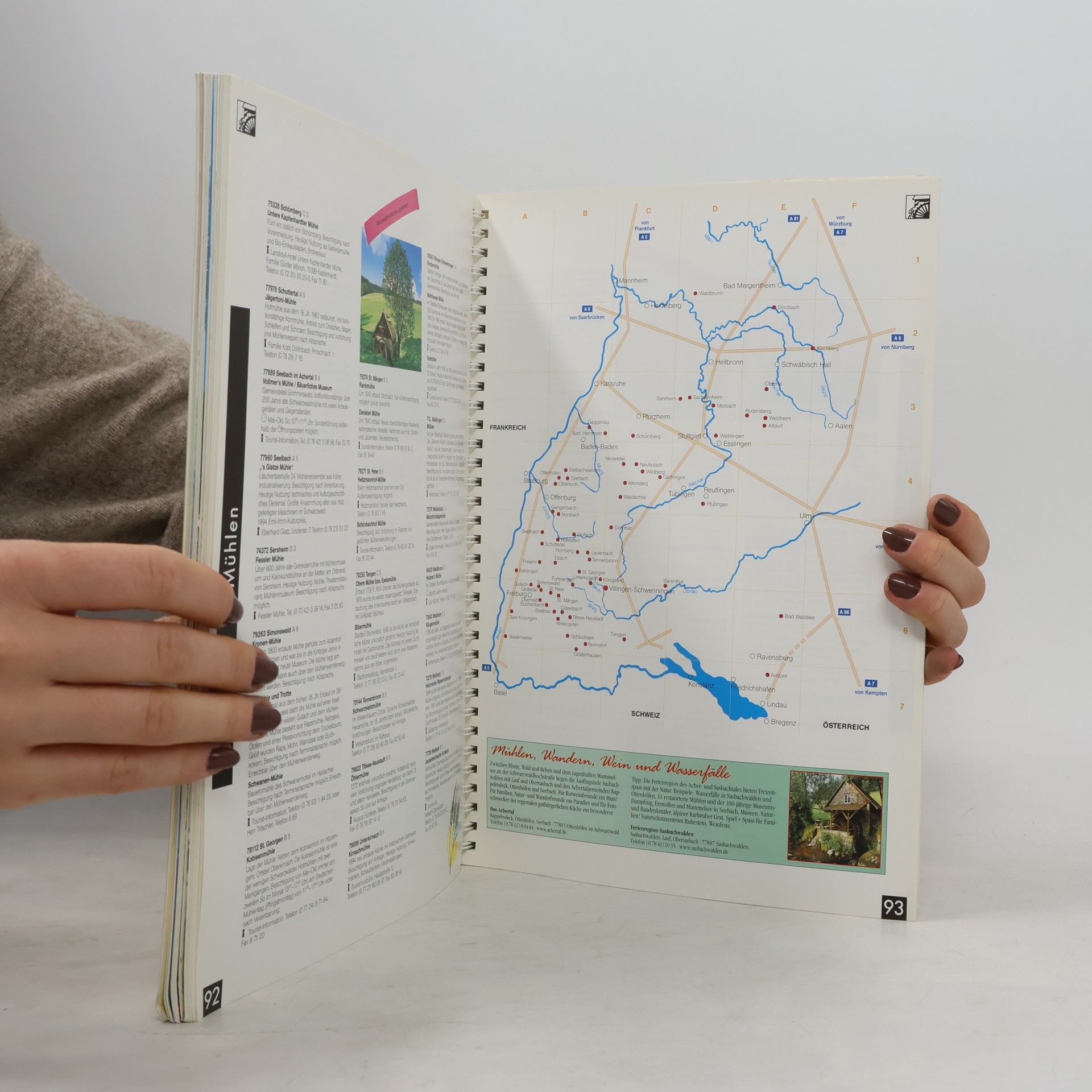 Karl-Friedrich Köhn Baden-Württemberg, Freizeitatlas
