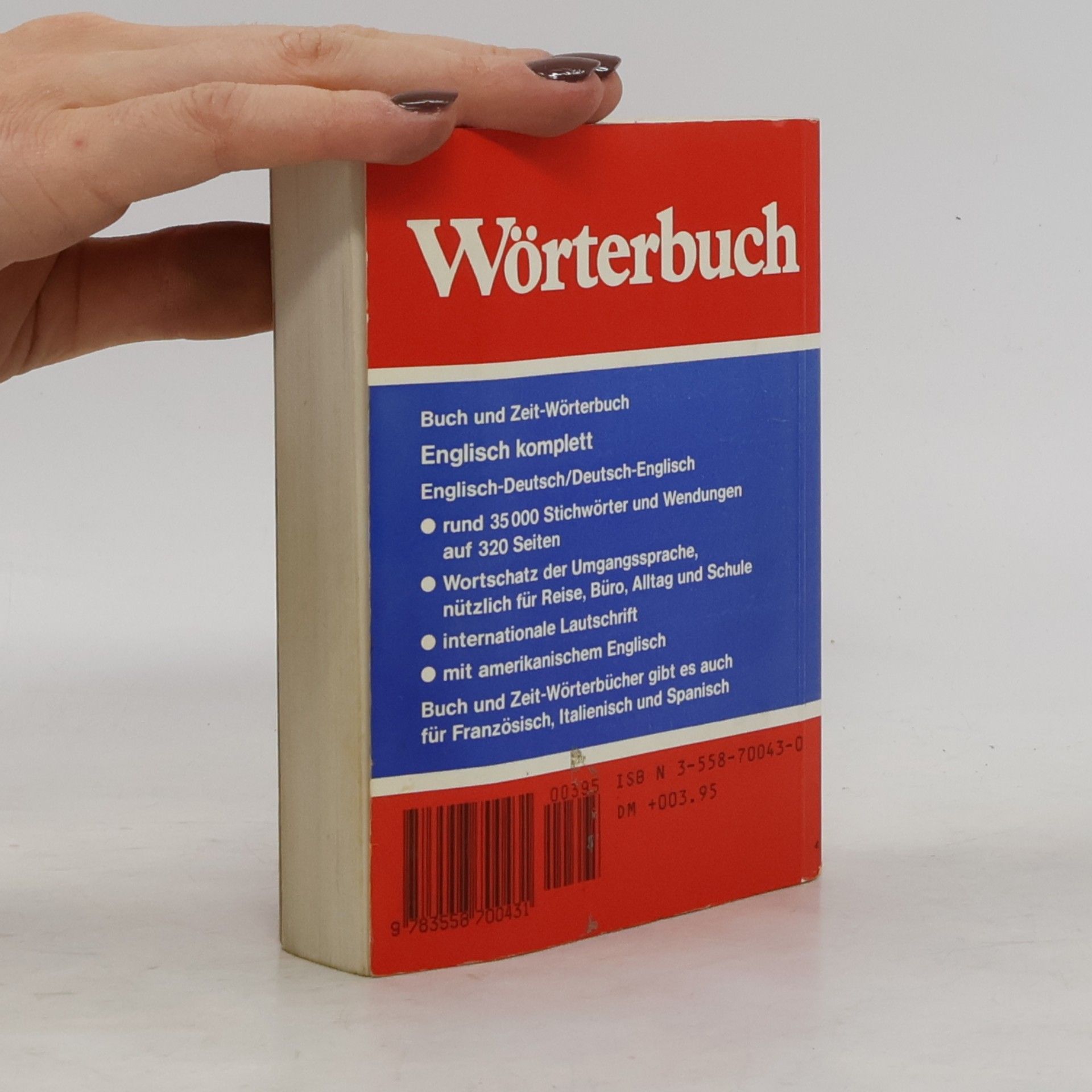 Wörterbuch Englisch: Englisch - Deutsch / Deutsch - Englisch