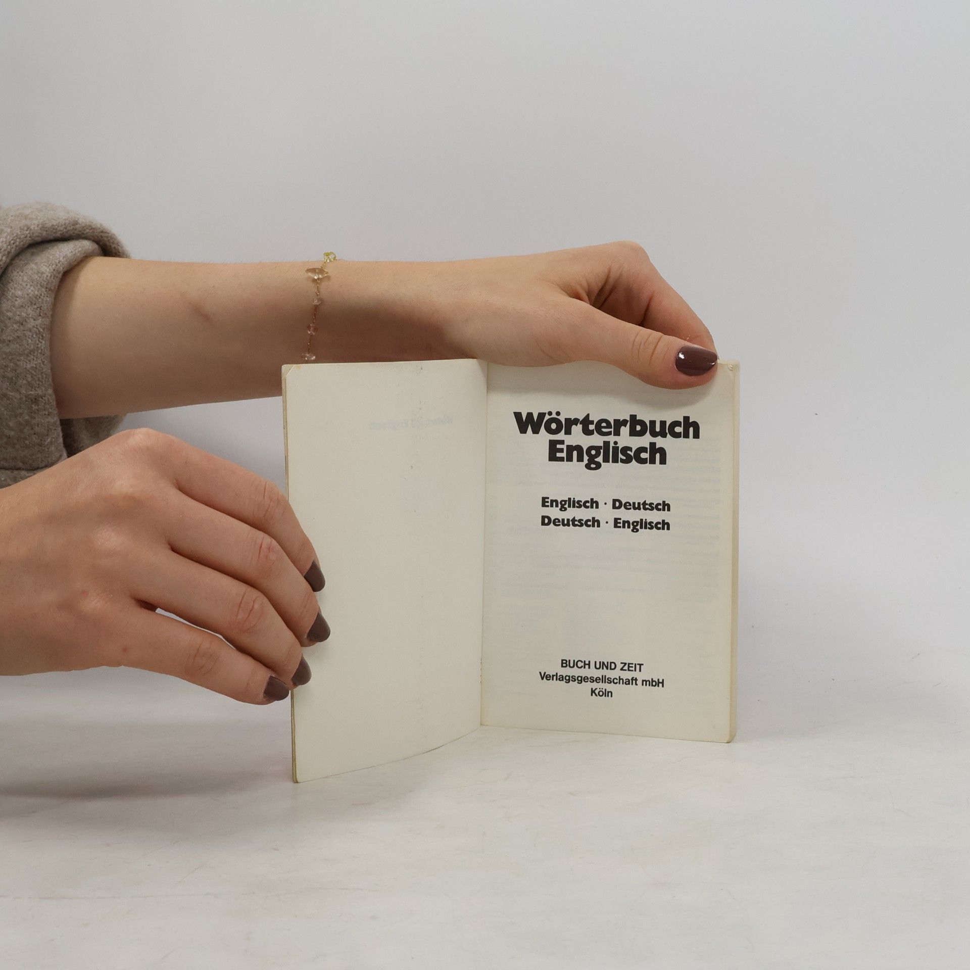 Wörterbuch Englisch: Englisch - Deutsch / Deutsch - Englisch