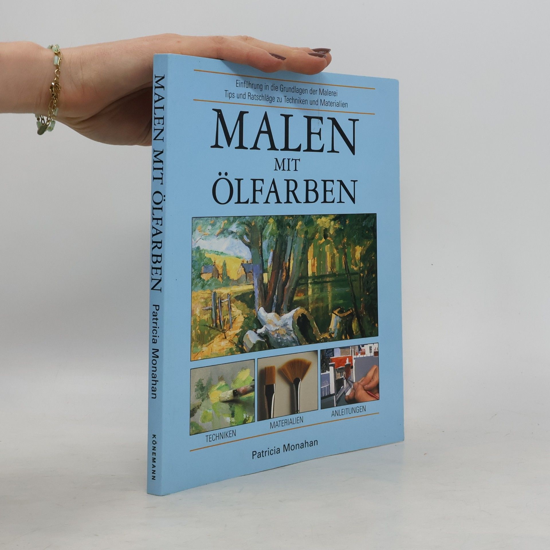 Patricia Monahan Malen mit Ōlfarben