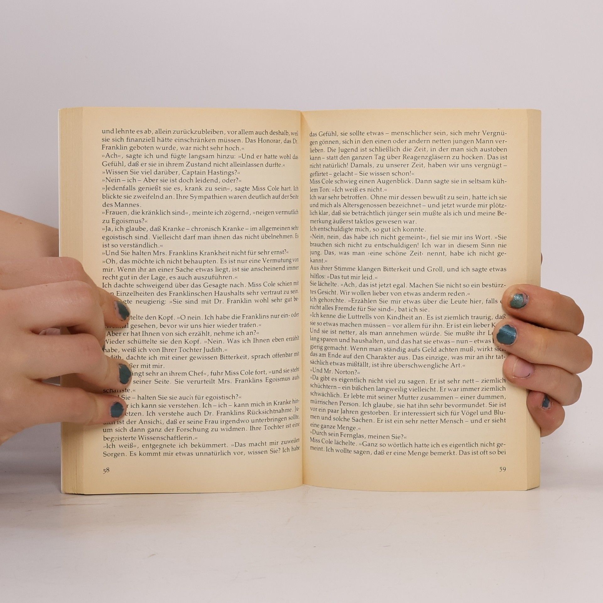 Agatha Christie Vorhang