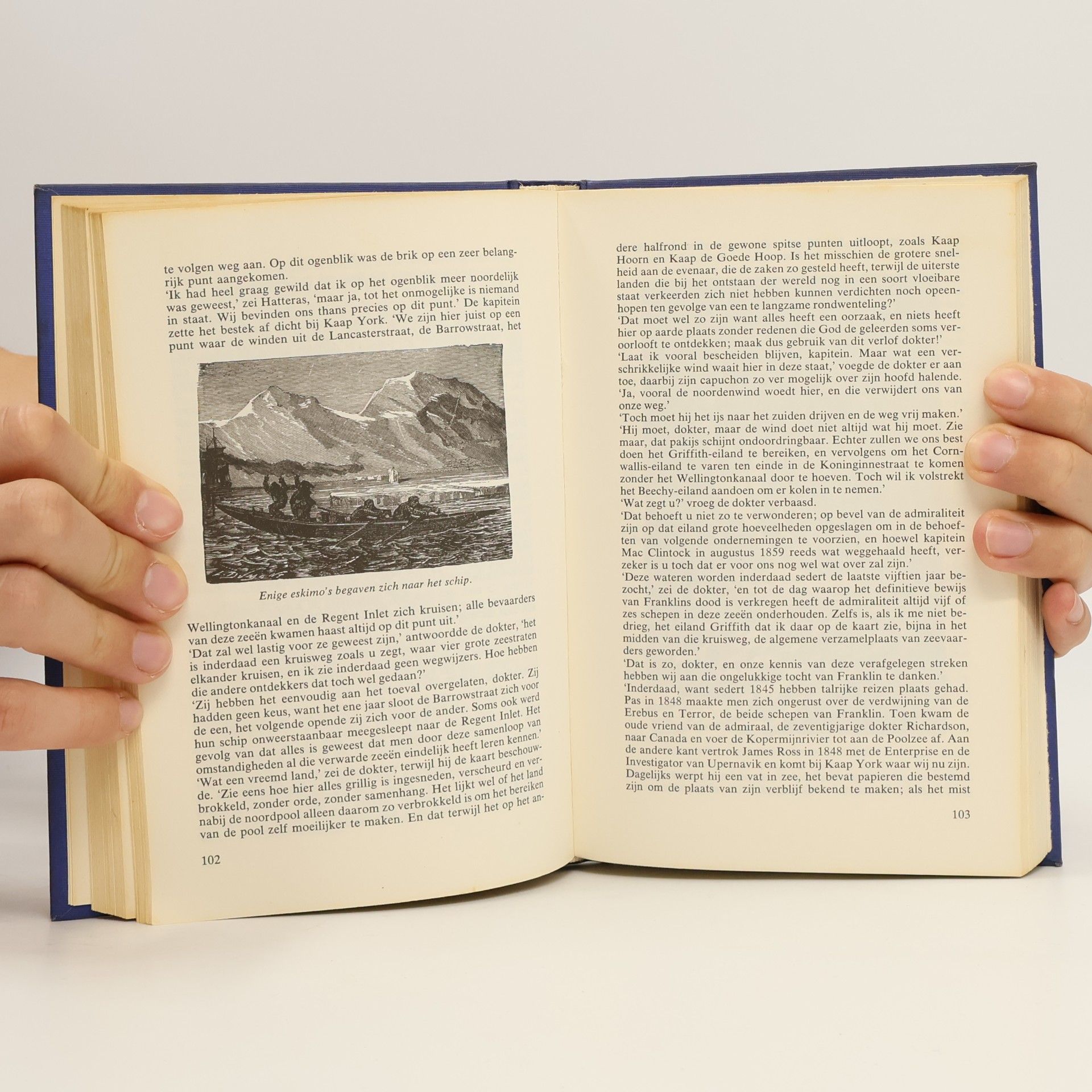 Jules Verne Reizen en lotgevallen van Kapitein Hatteras