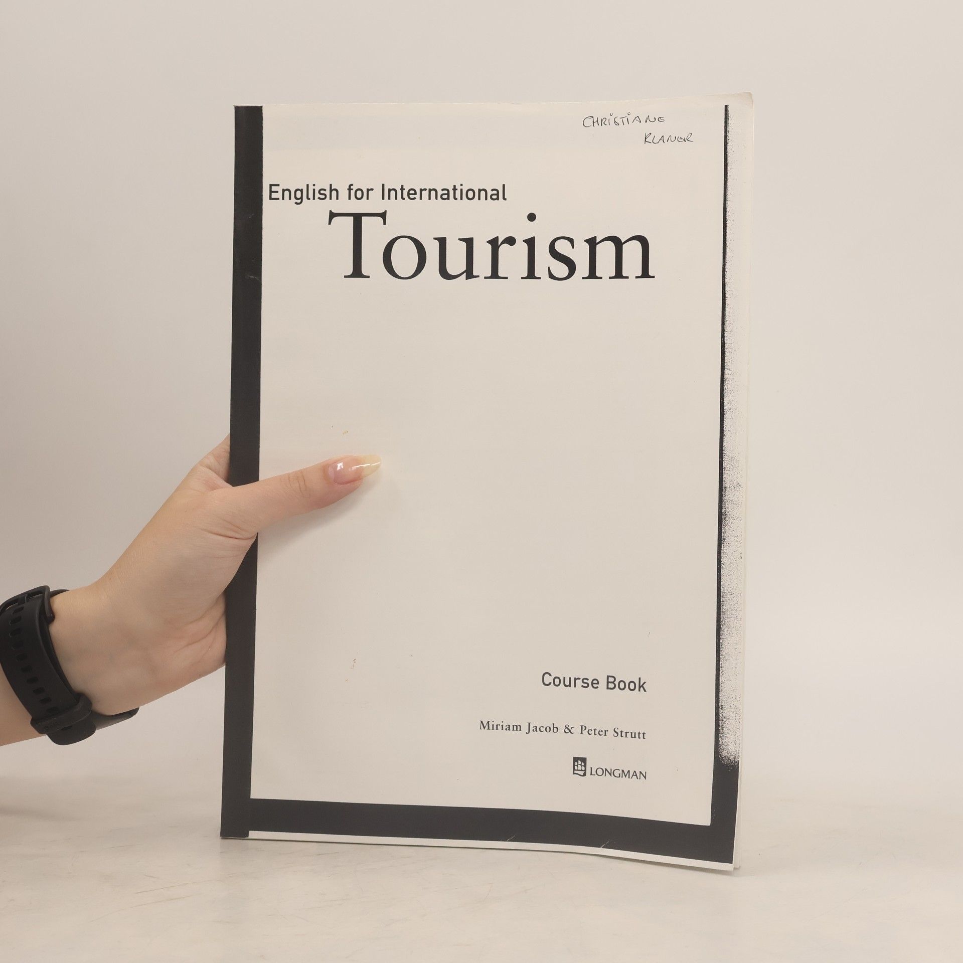 Miriam Jacob English for International Tourism. Course Book