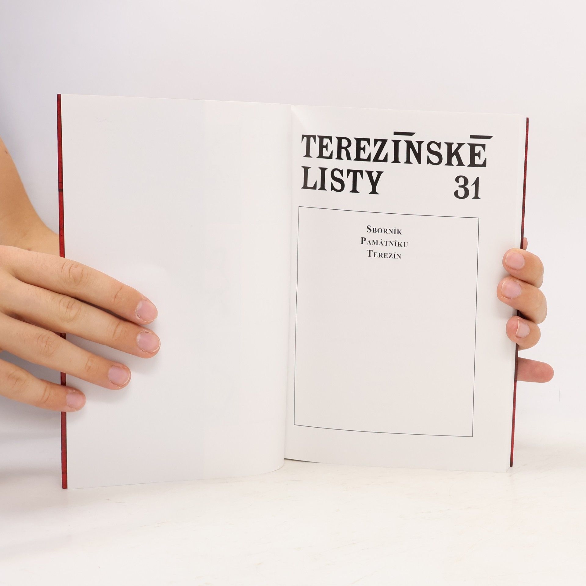Kolektiv autorů Terezínské Listy 31