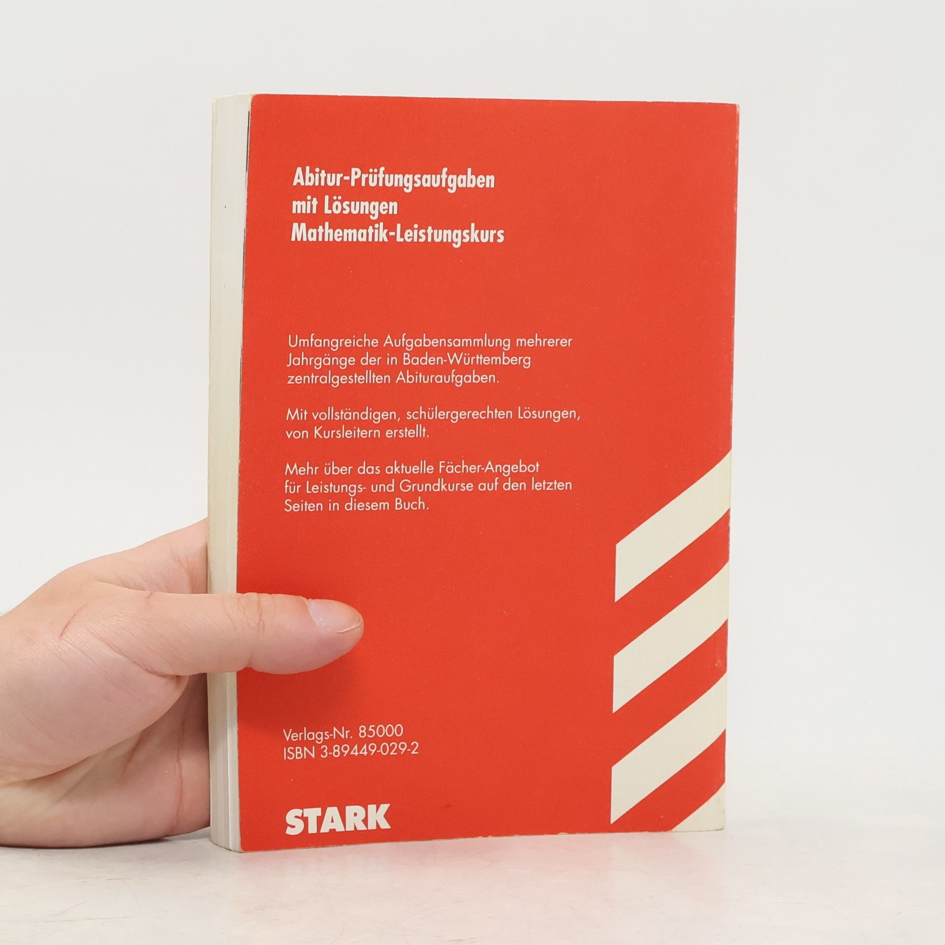Raimund Ordowski STARK Abitur-Prüfungen Mathematik - LK Gymnasium Baden-Württemberg 2001