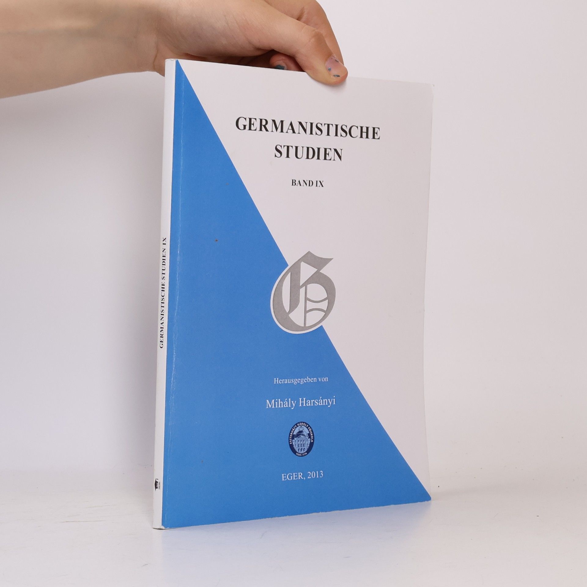 Mihály Harsányi Germanistische Studien IX