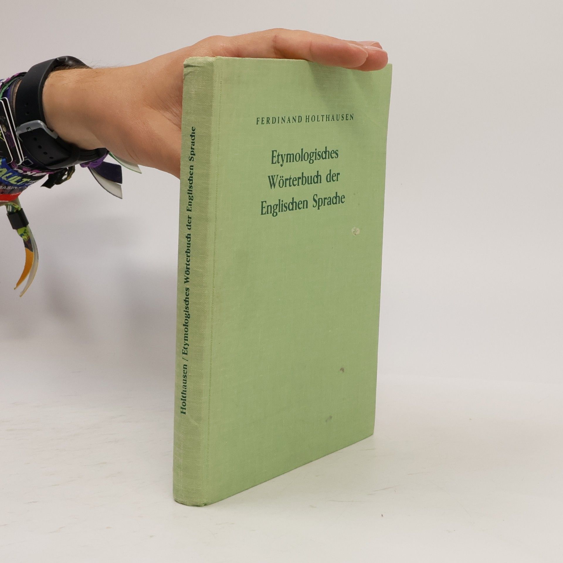 Ferdinand Holthausen Etymologisches Wörterbuch der Englischen Sprache