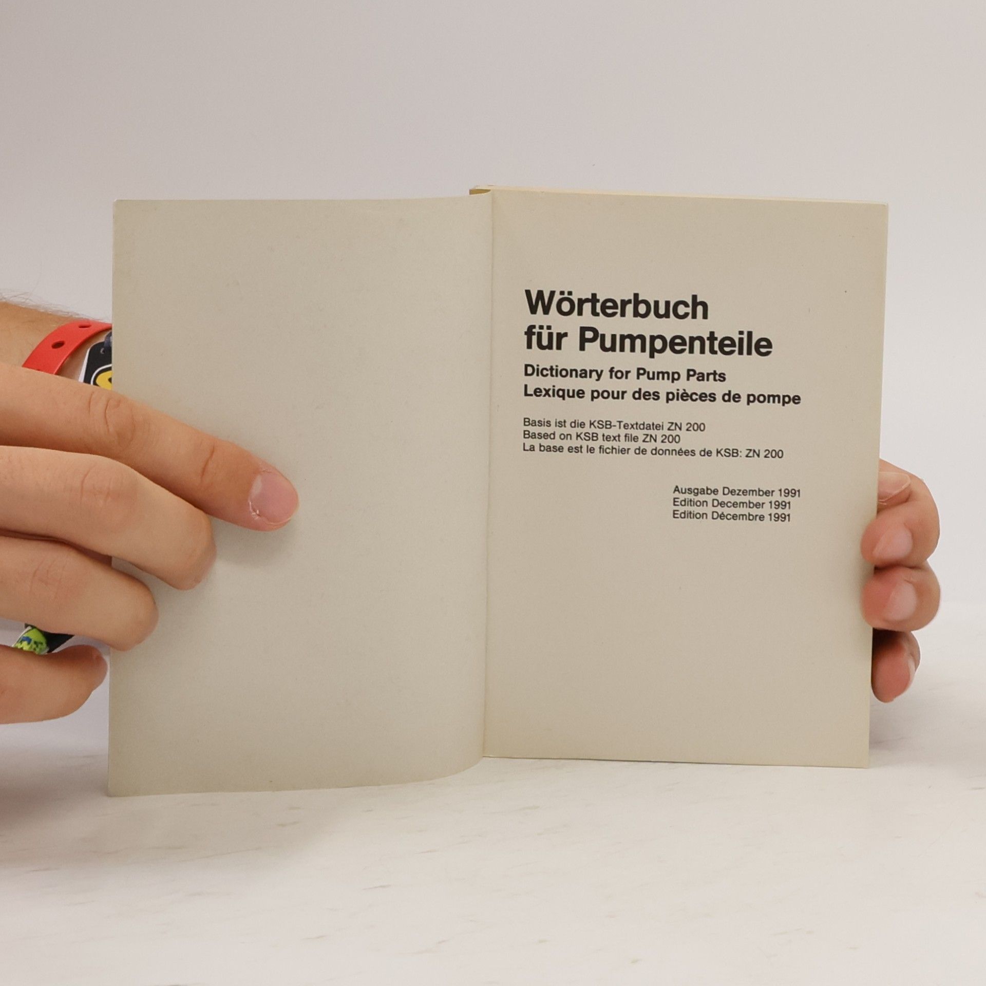 kolektiv Wörterbuch für Pumpenteile