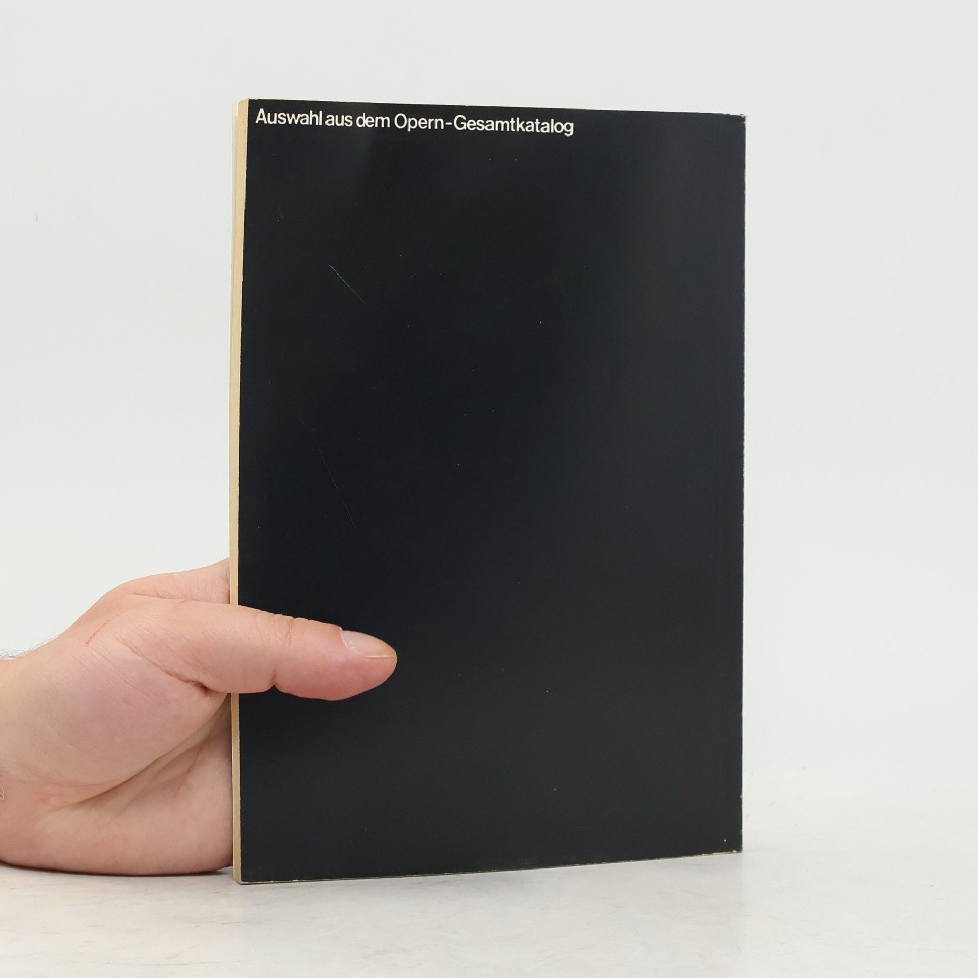 Autorenkollektiv Bühnen Katalog. Ricordi