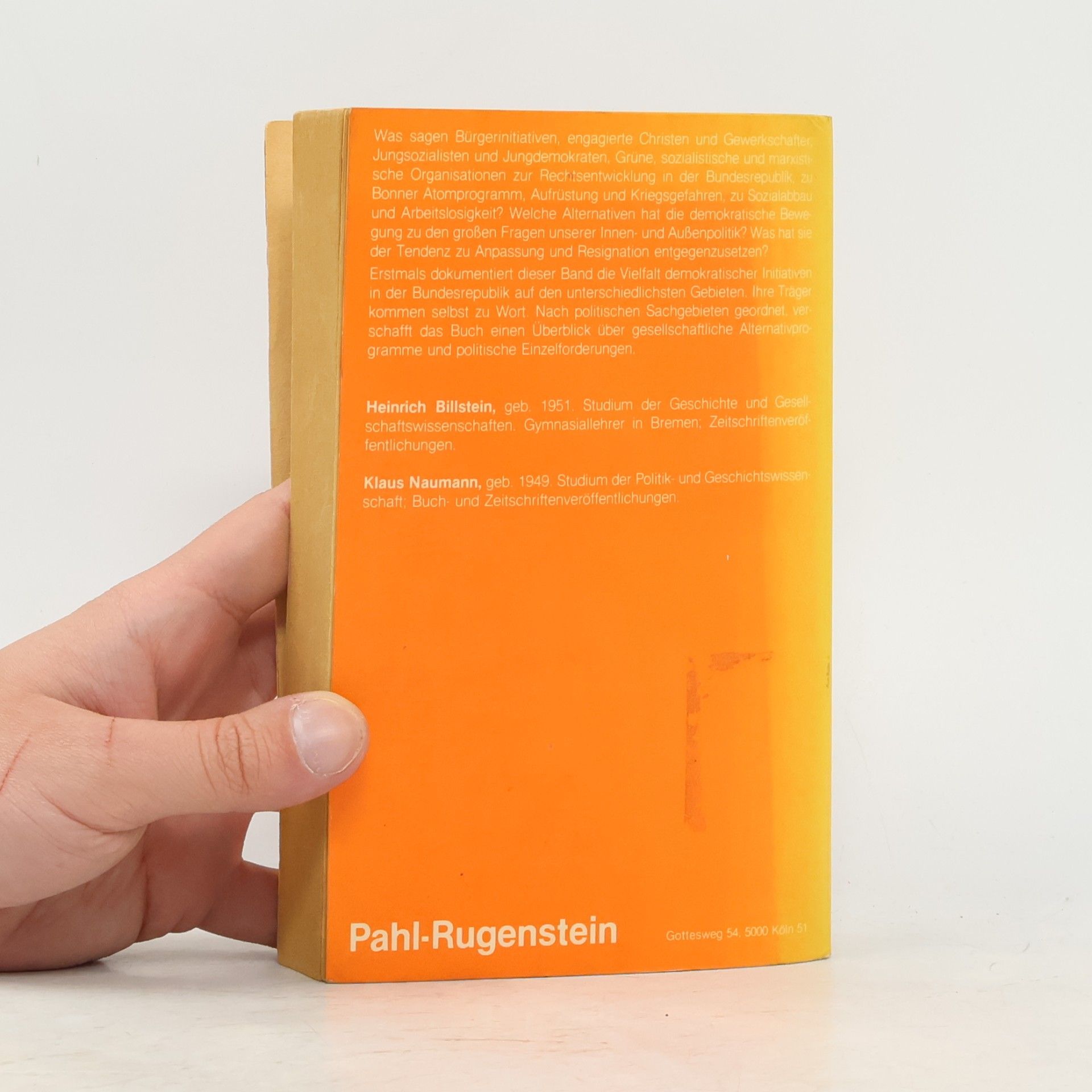 Heinrich Billstein Kleine Bibliothek - 210: Für eine bessere Republik