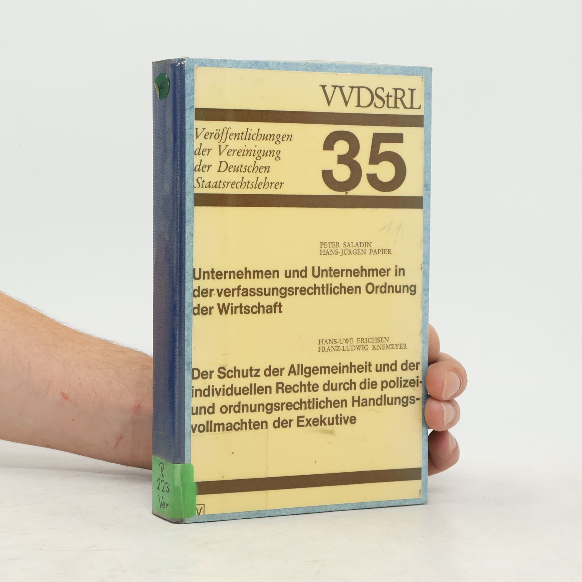Autorenkollektiv VVDStRL 35