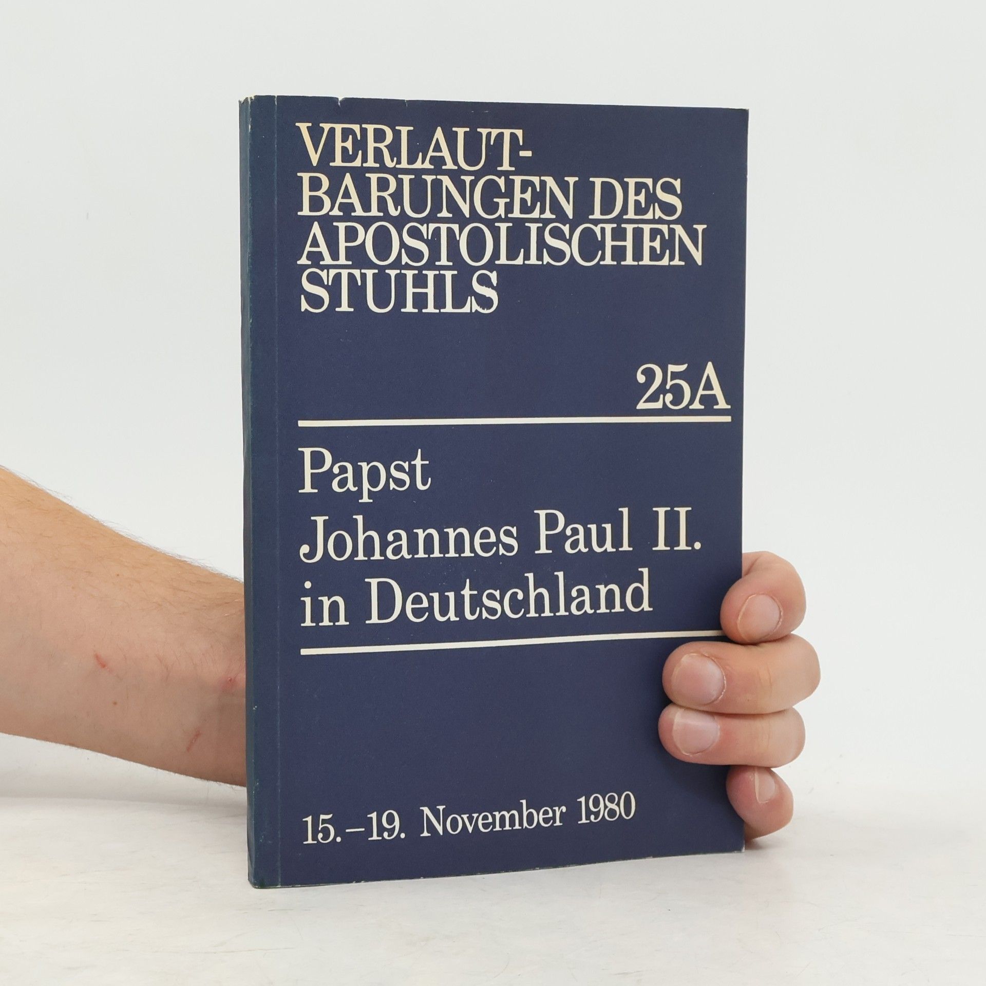 Verlautbarungen des Apostolischen Stuhls 25A