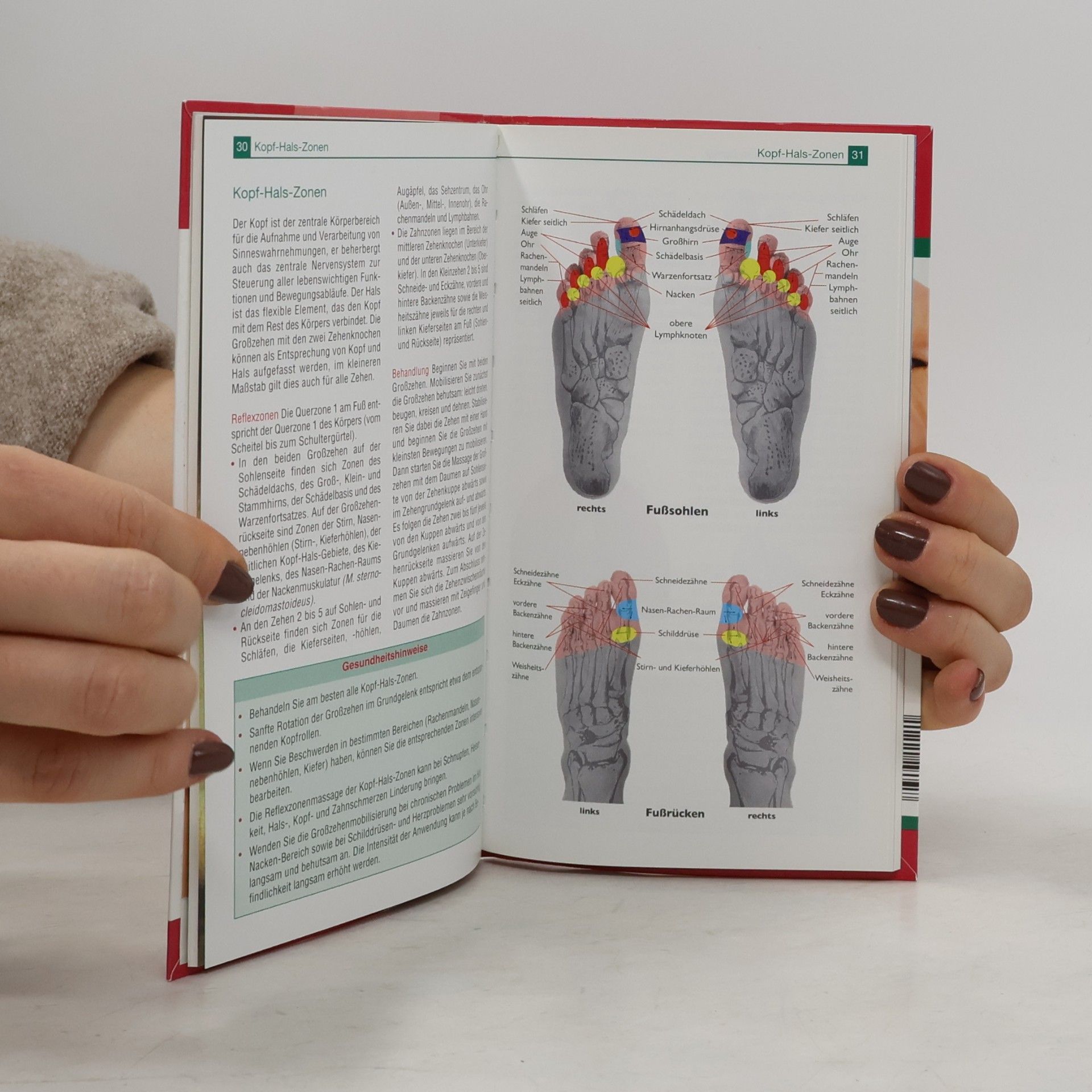 Autorenkollektiv Reflexzonen. Heilmassage für die Füße