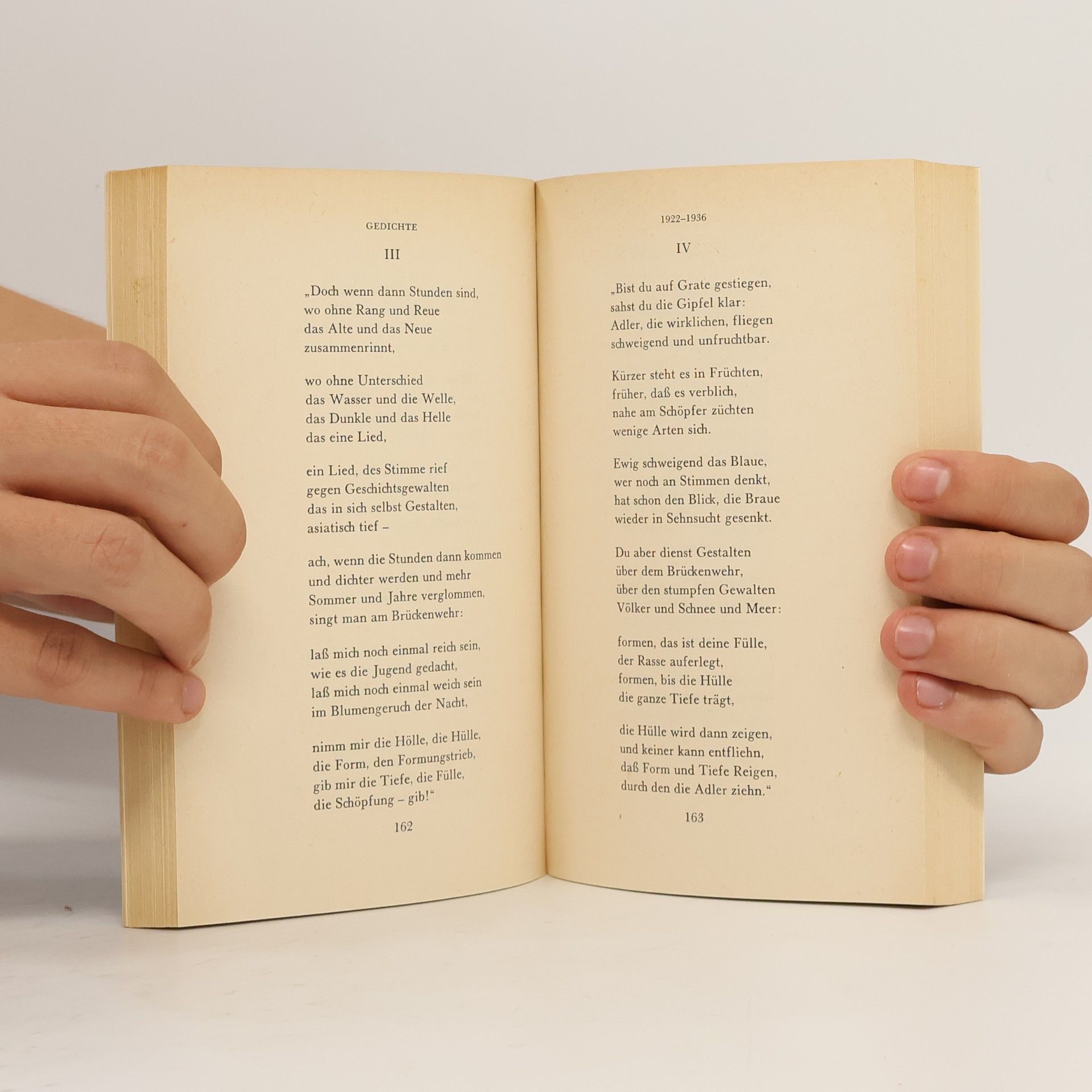 Gottfried Benn Gesammelte Werke 1-8