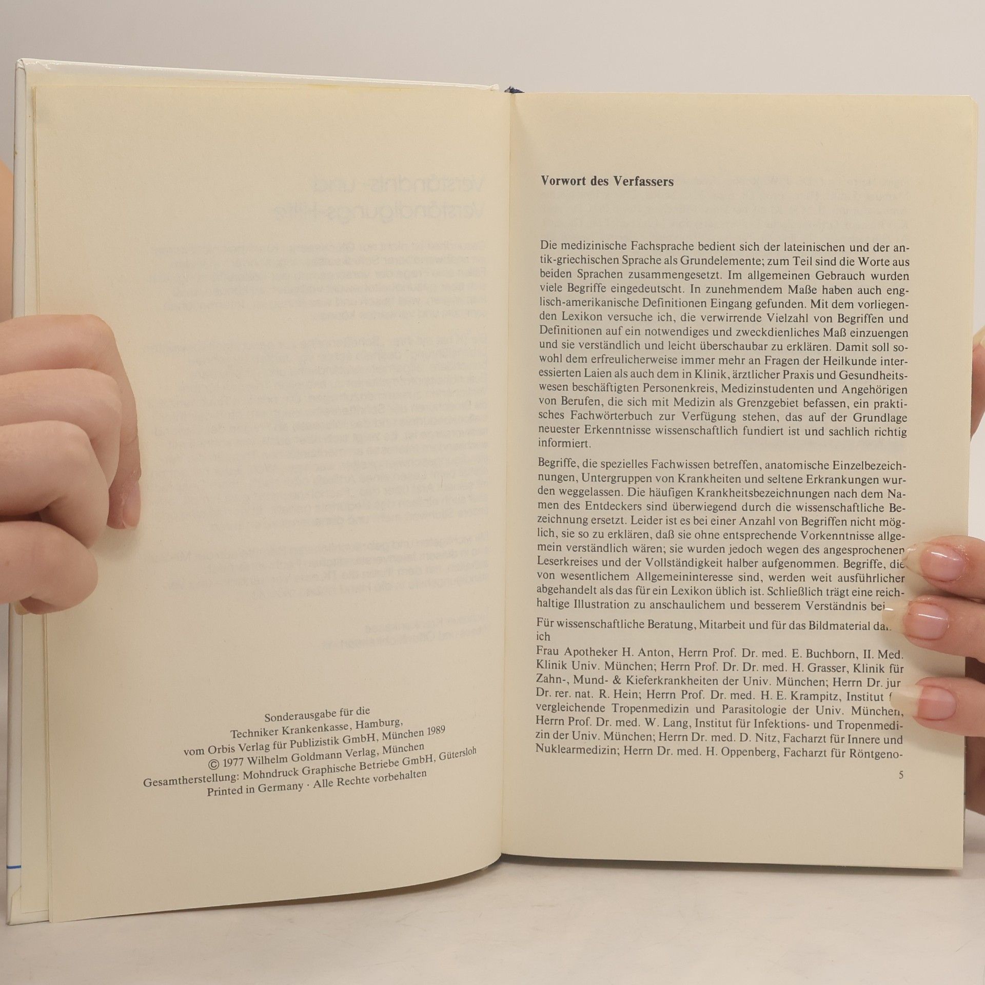 Various authors Gesundheits Wörterbuch