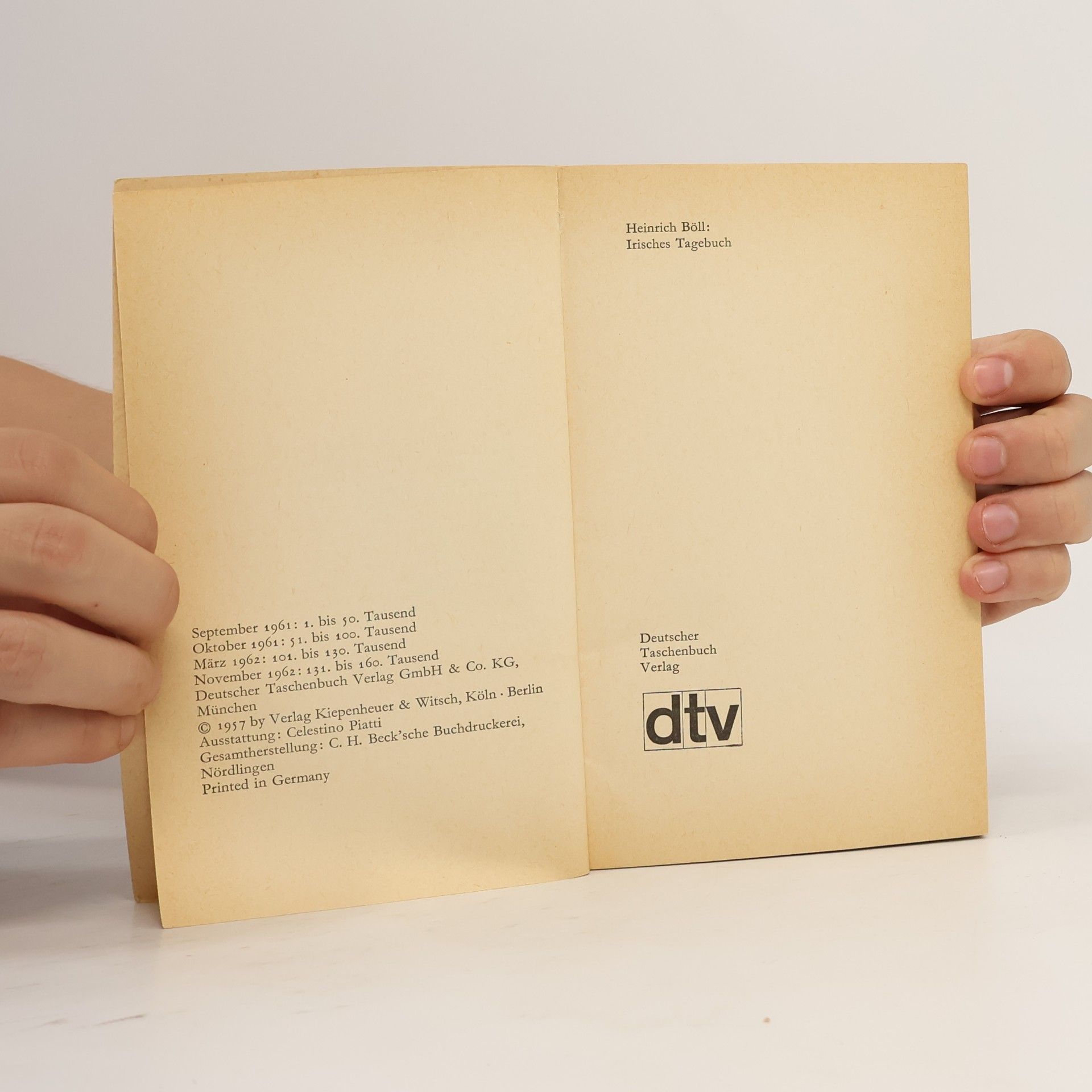 Heinrich Böll Irisches Tagebuch