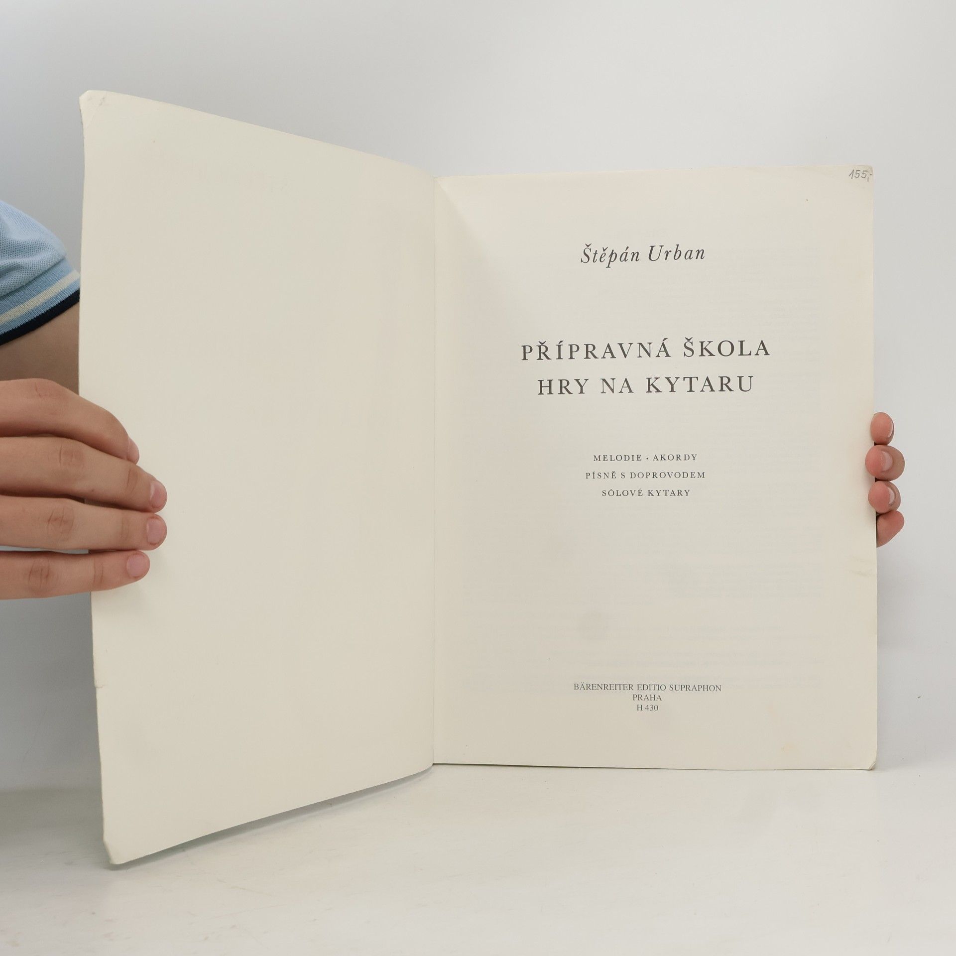 Štěpán Urban Přípravná škola hry na kytaru
