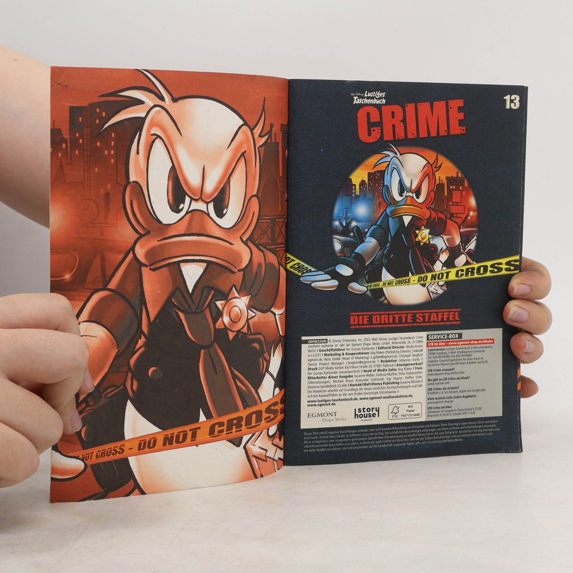 Walt Disney Lustiges Taschenbuch Crime 13