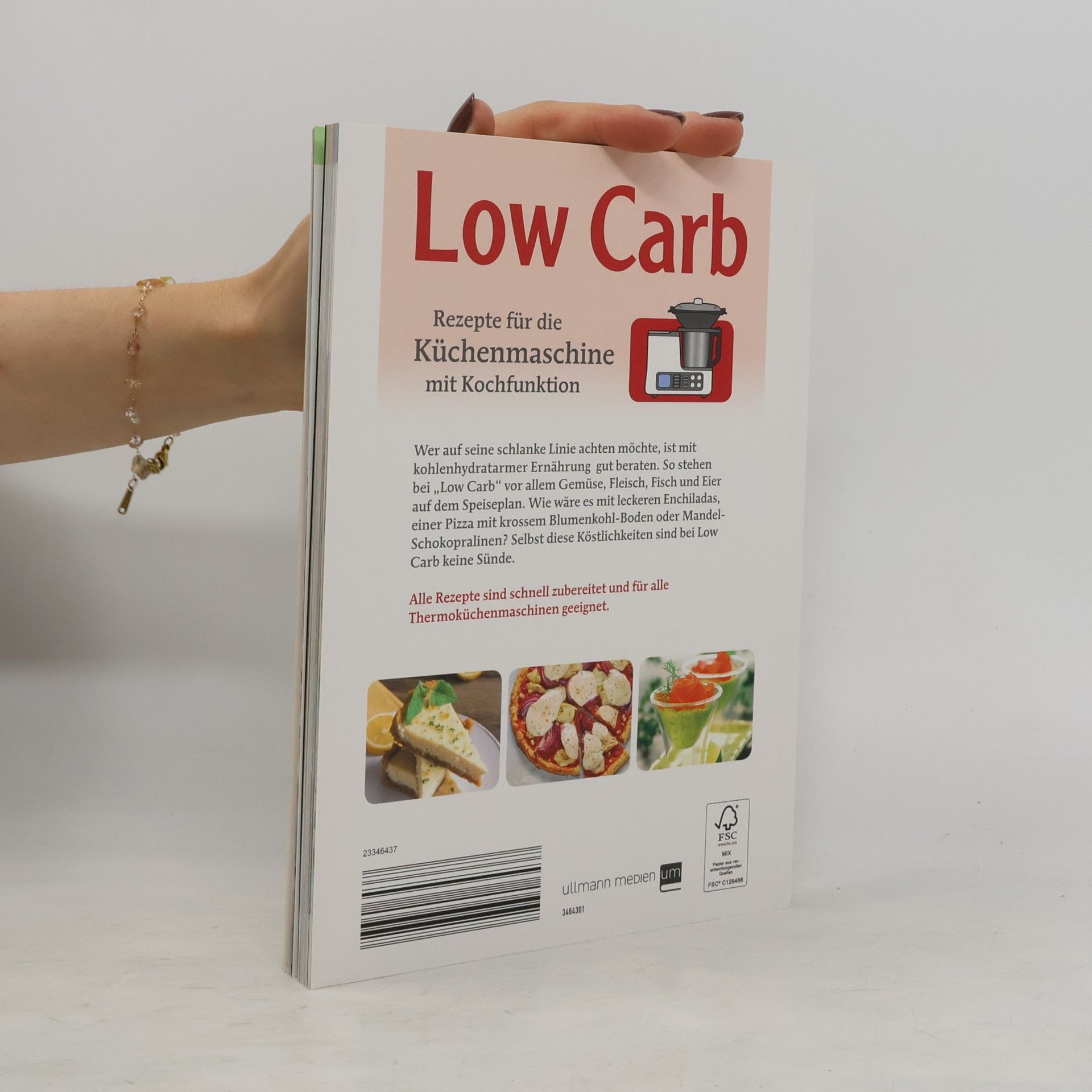Kolektív autorov Low Carb. Rezepte für die Küchenmaschine mit Kochfunktion