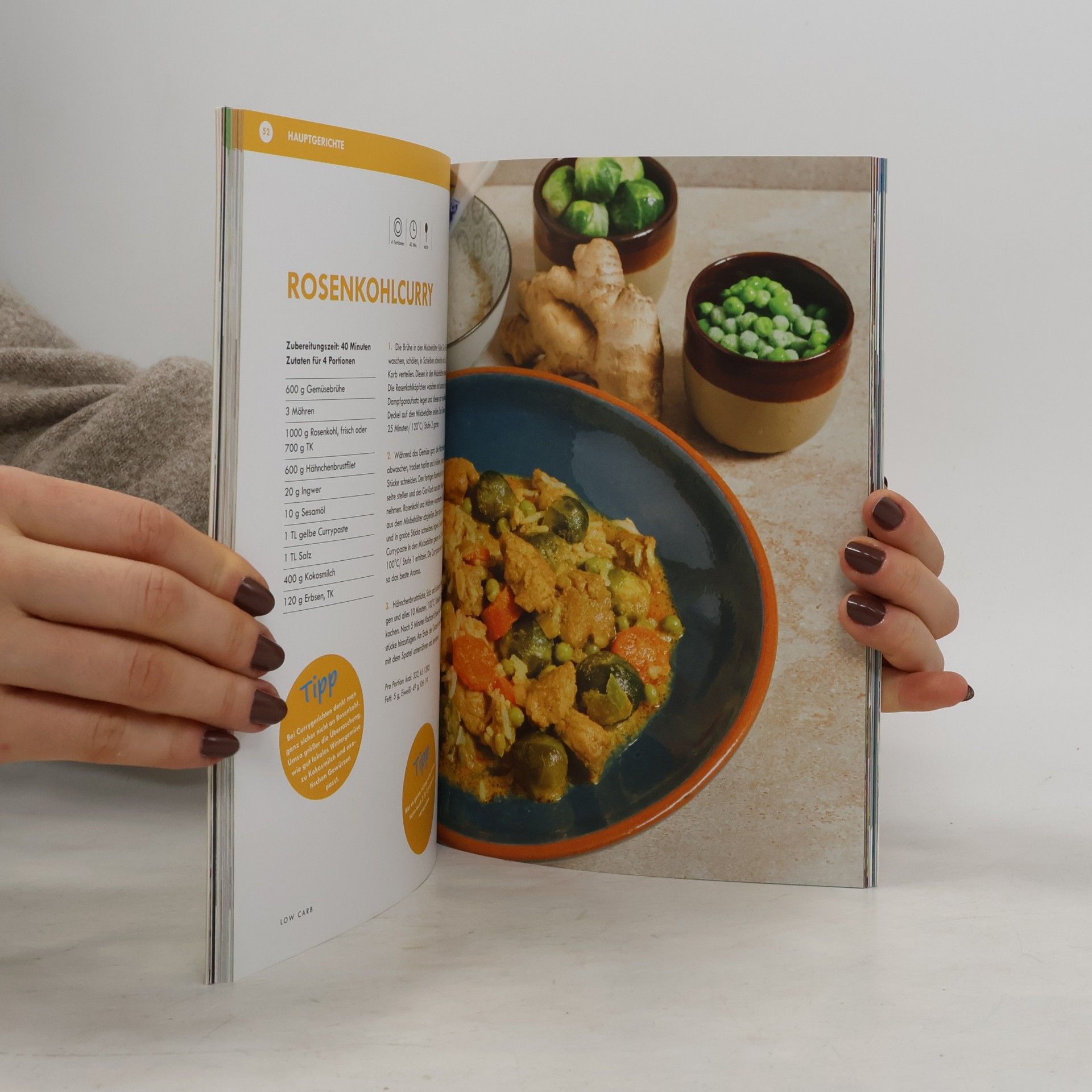 Kolektív autorov Low Carb. Rezepte für die Küchenmaschine mit Kochfunktion