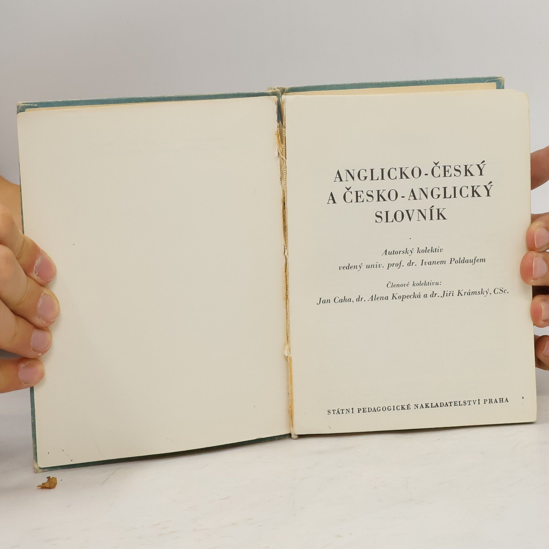 Ivan Poldauf Anglicko-český a česko-anglický slovník