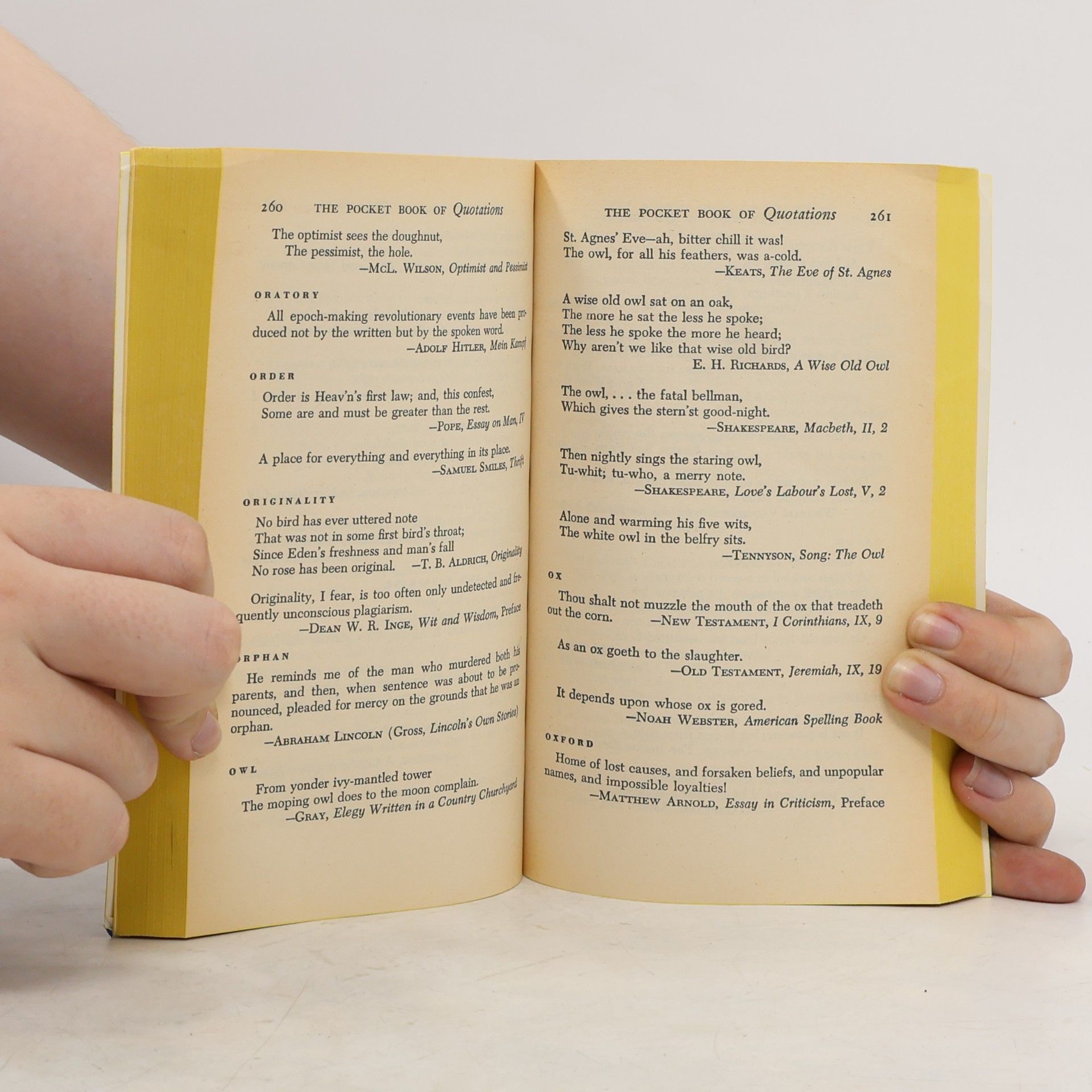 Henry Davidoff The Pocket Book of Quotations