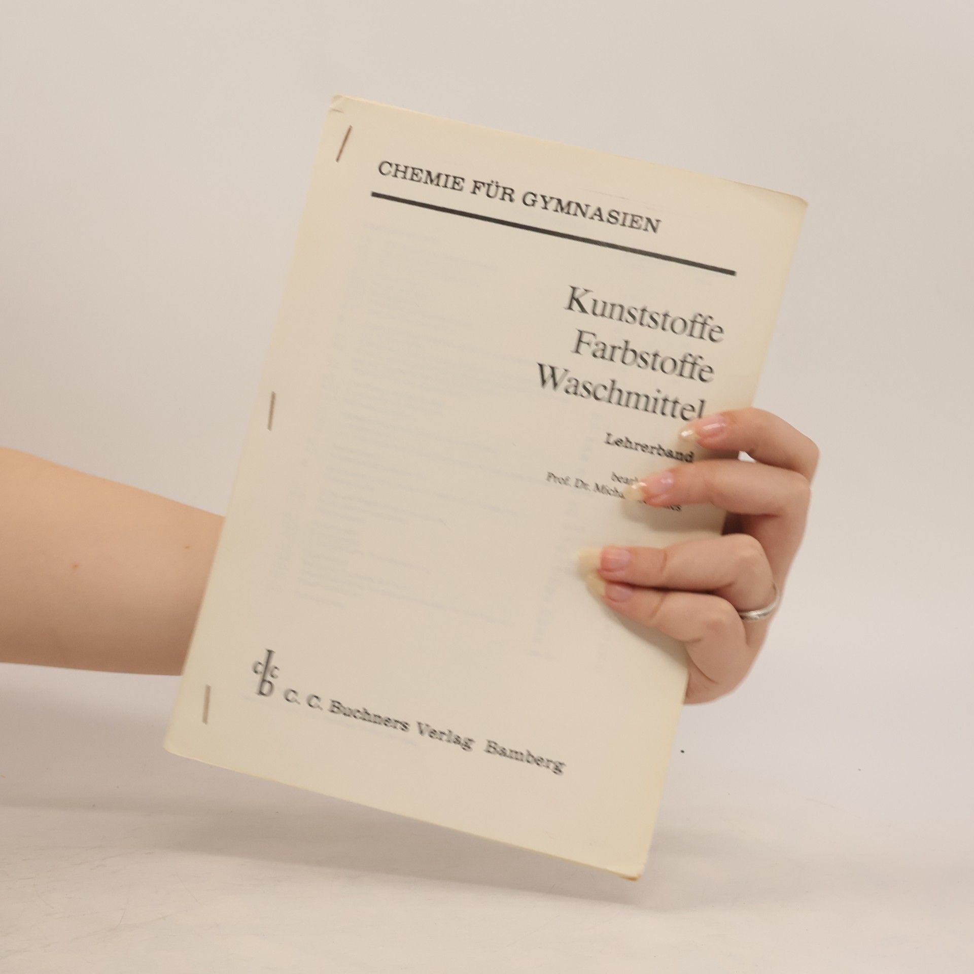 Michael Schallies Kunststoffe, Farbstoffe, Waschmittel