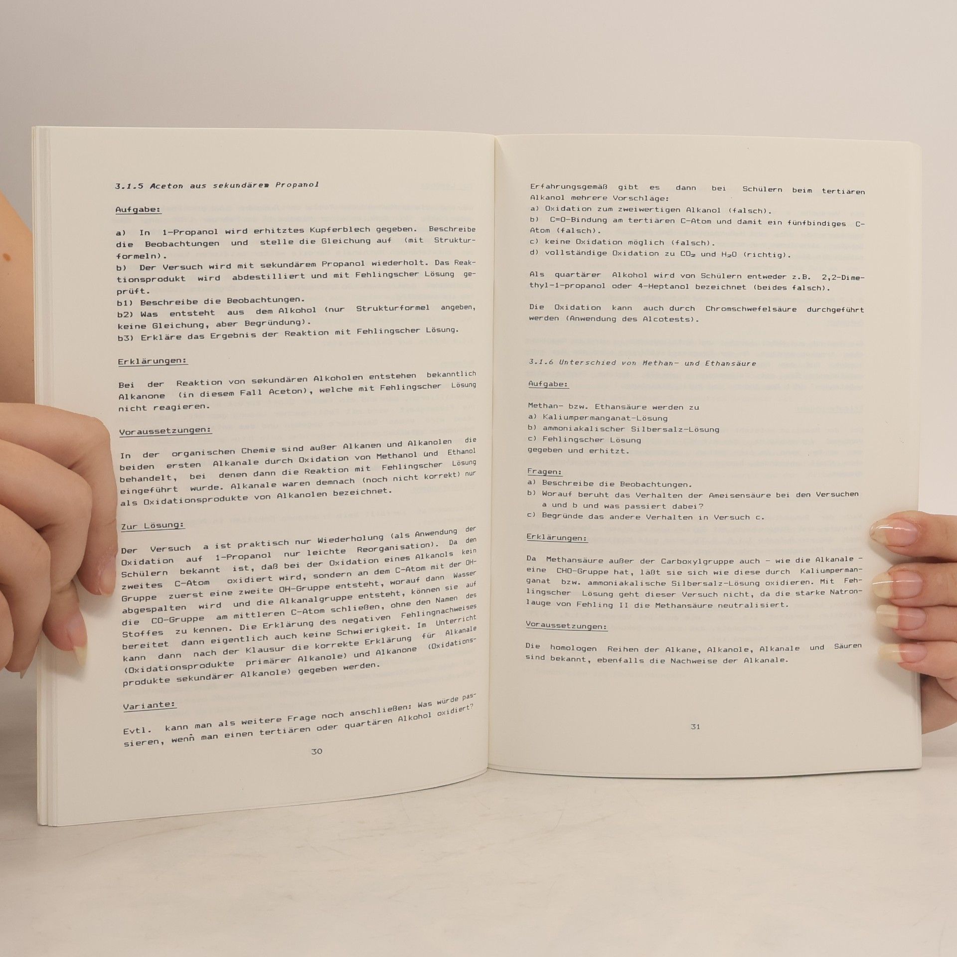 Hanno Zander Praxis Schriftenreihe Chemie - 45: Chemische Experimente in Klassenarbeiten und Klausuren