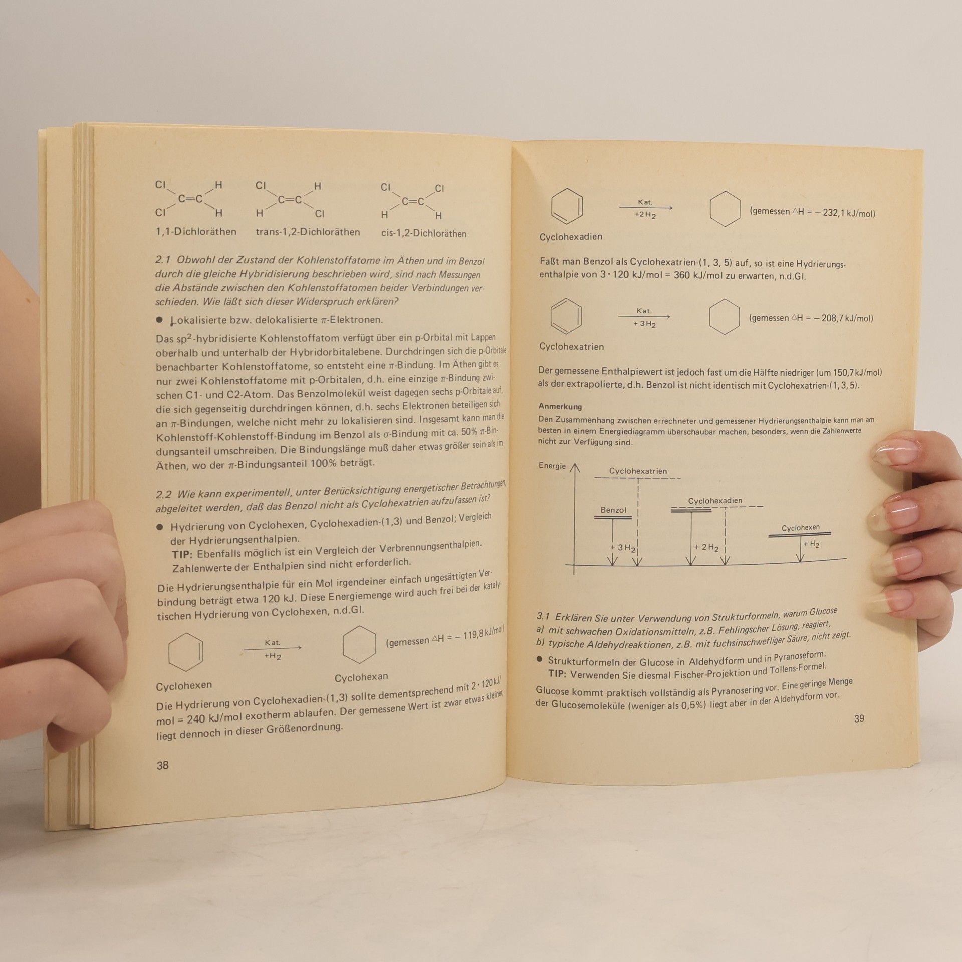 Chemie Abitur ; Aufgaben u. Lösungen