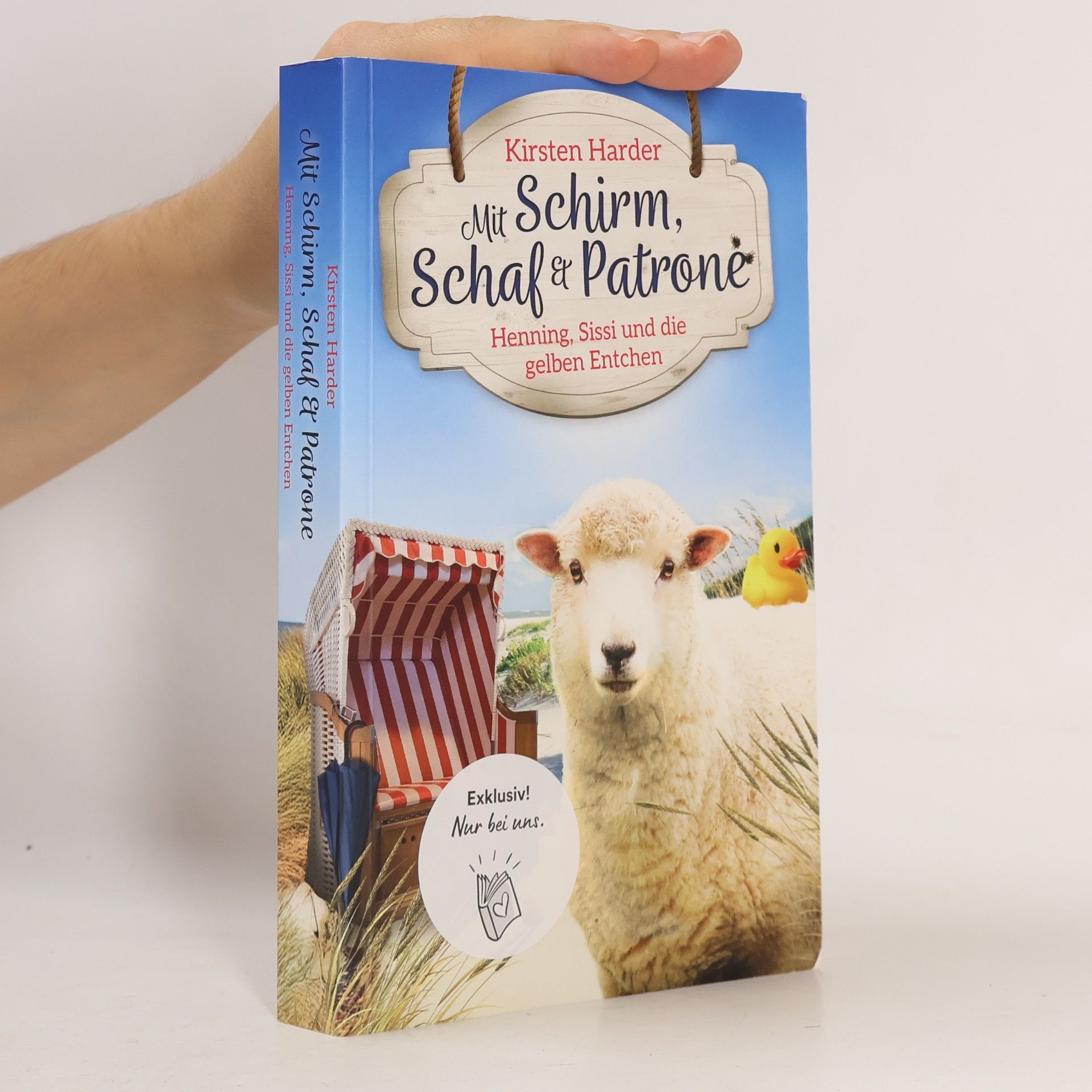 Kirsten Harder Mit Schirm, Schaf & Patrone
