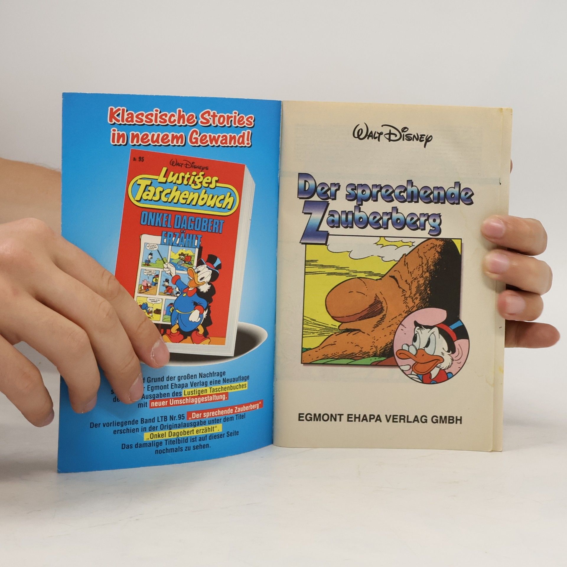 Walt Disney Lustiges Taschenbuch 95. Der Sprechende Zauerberg
