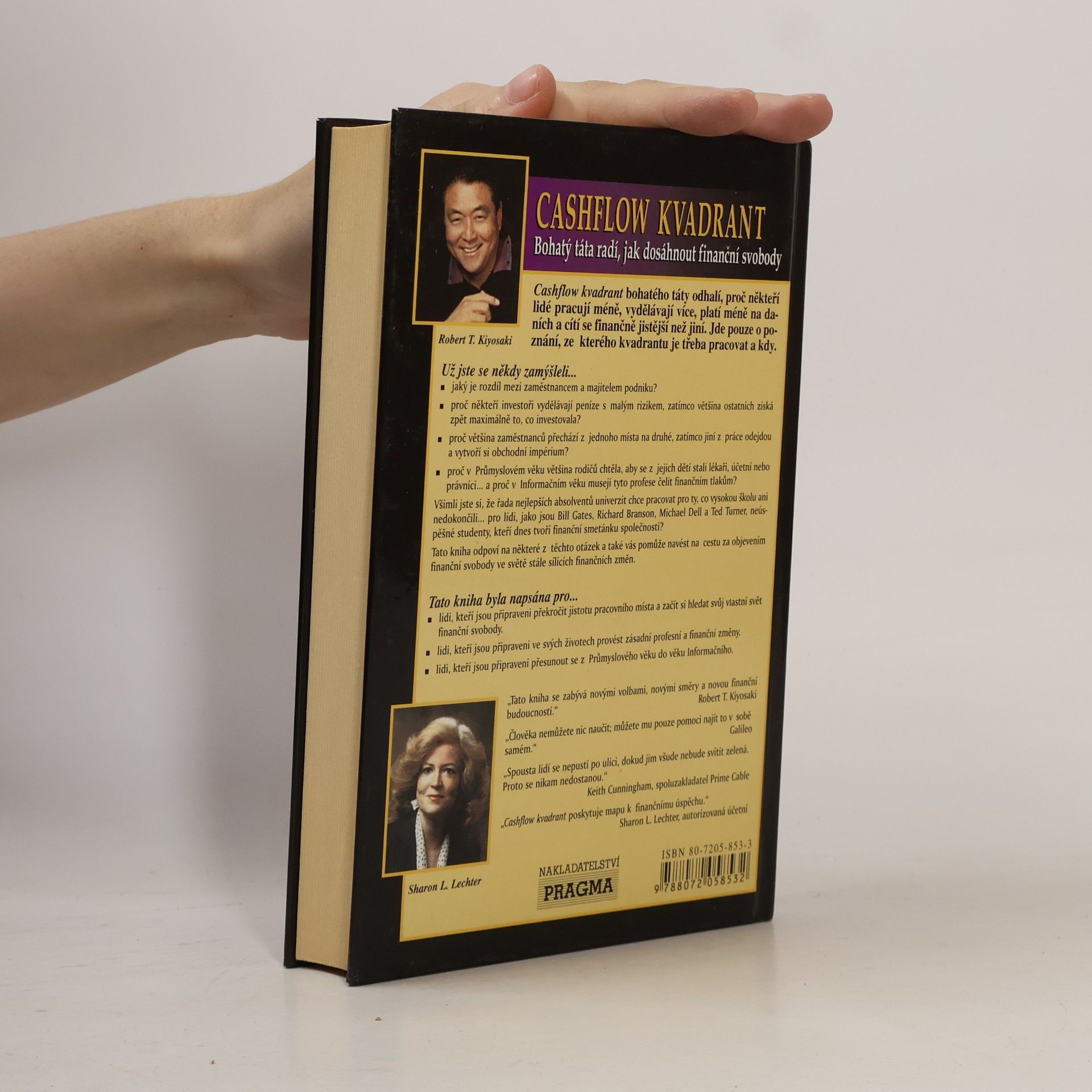 Robert Kiyosaki Cashflow kvadrant